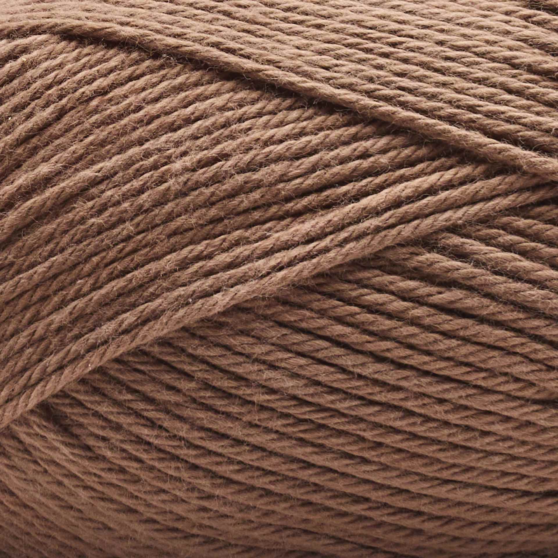Premier Yarn Cotton Sprout Worsted Yarn - Molasses, 180 yds close up to show texture
