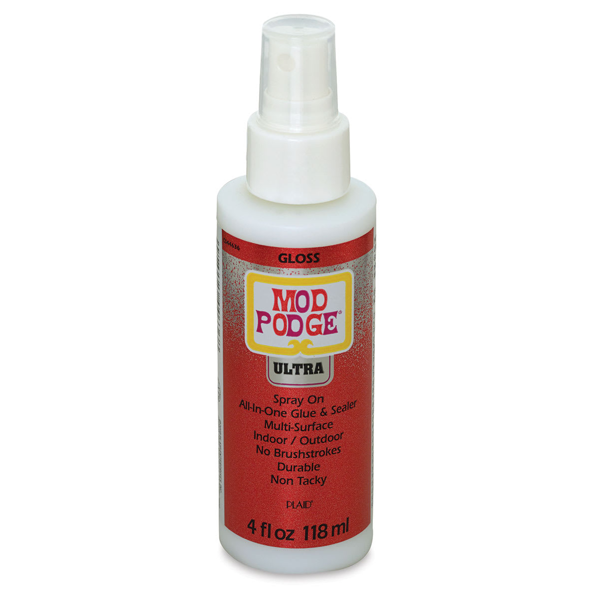 Mod Podge Ultra Spray Glue - Front of 4 oz bottle of Gloss spray shown