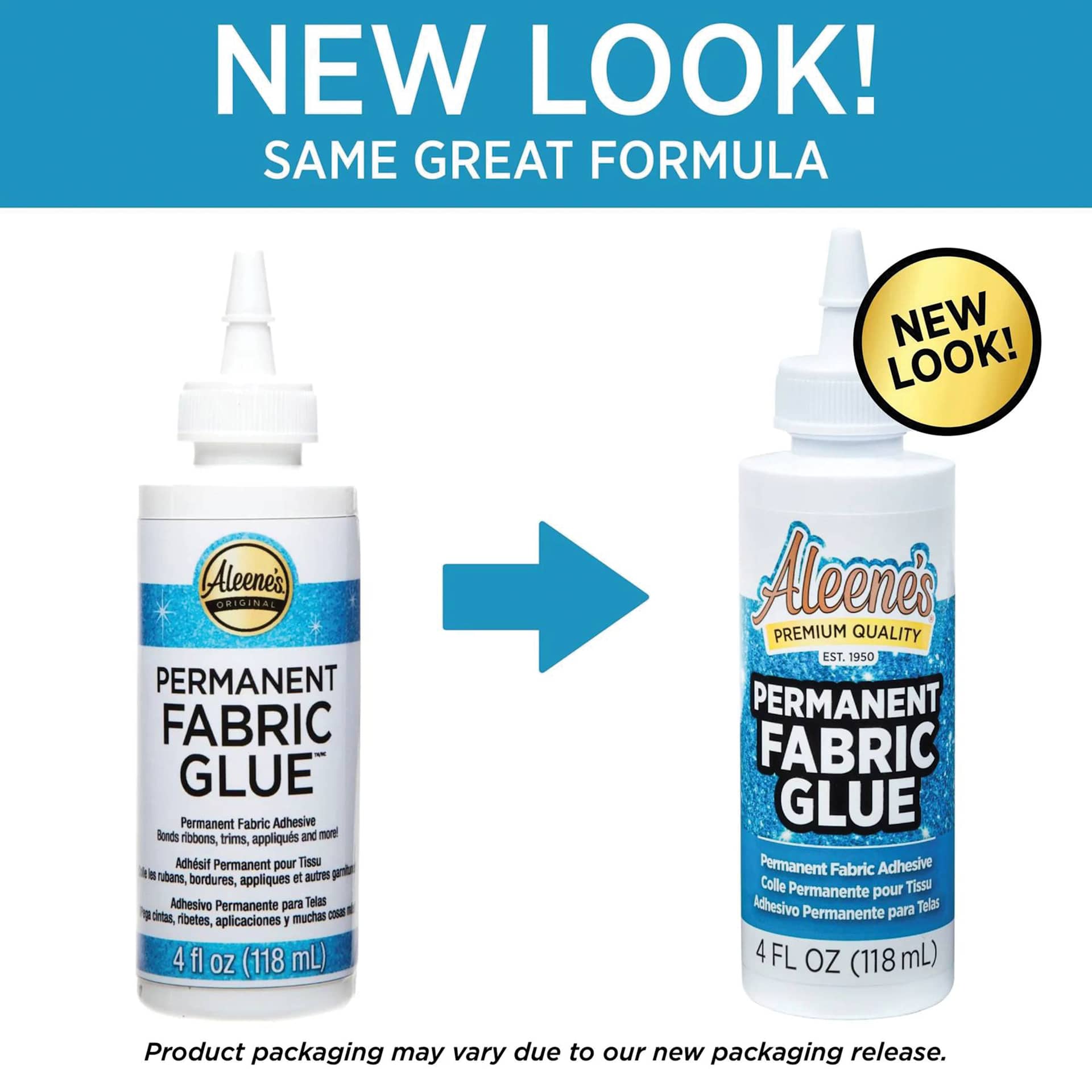 New Look! Same great formula.