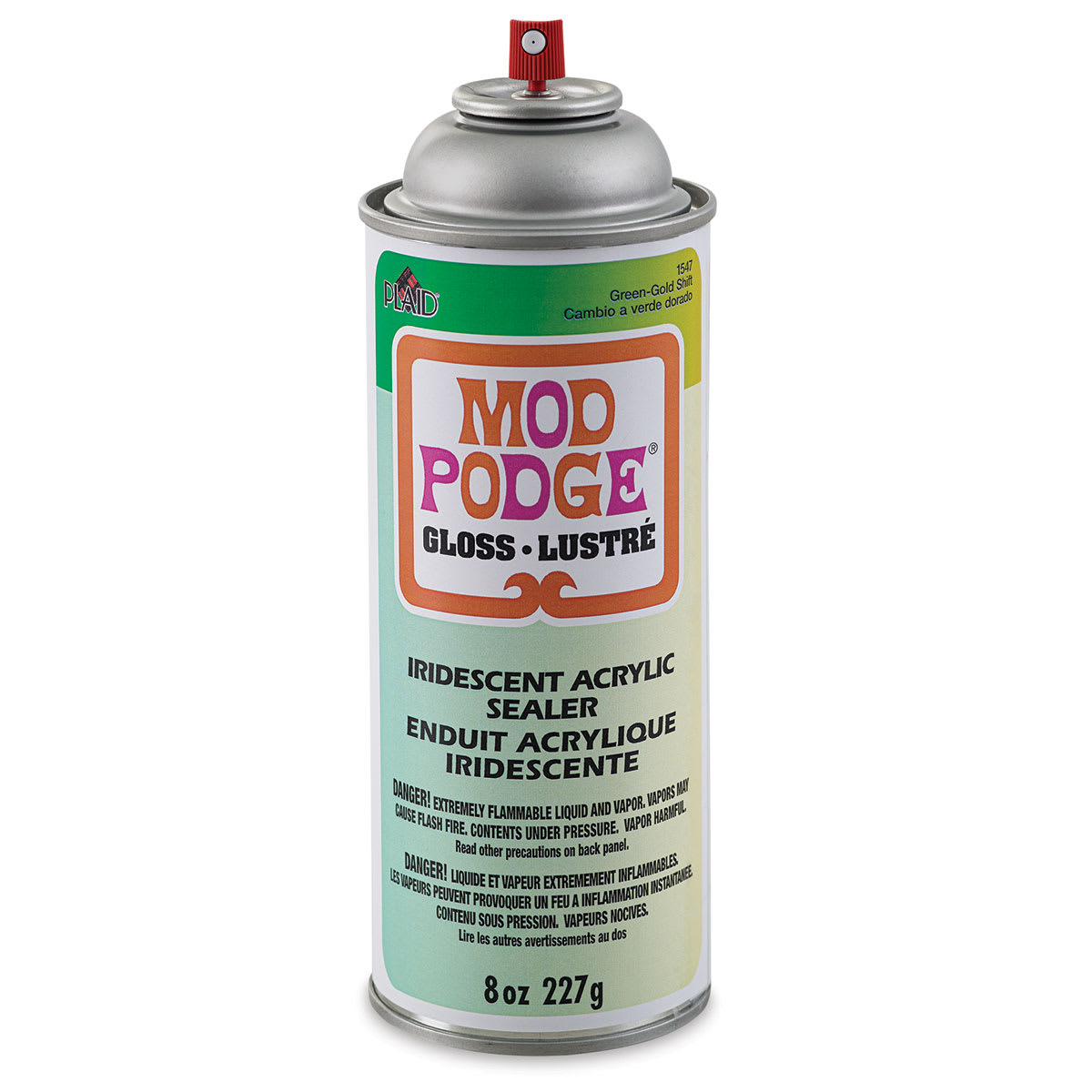 Mod Podge Iridescent Acrylic Sealer - Green/Gold, 8 oz (Sealer without cap)