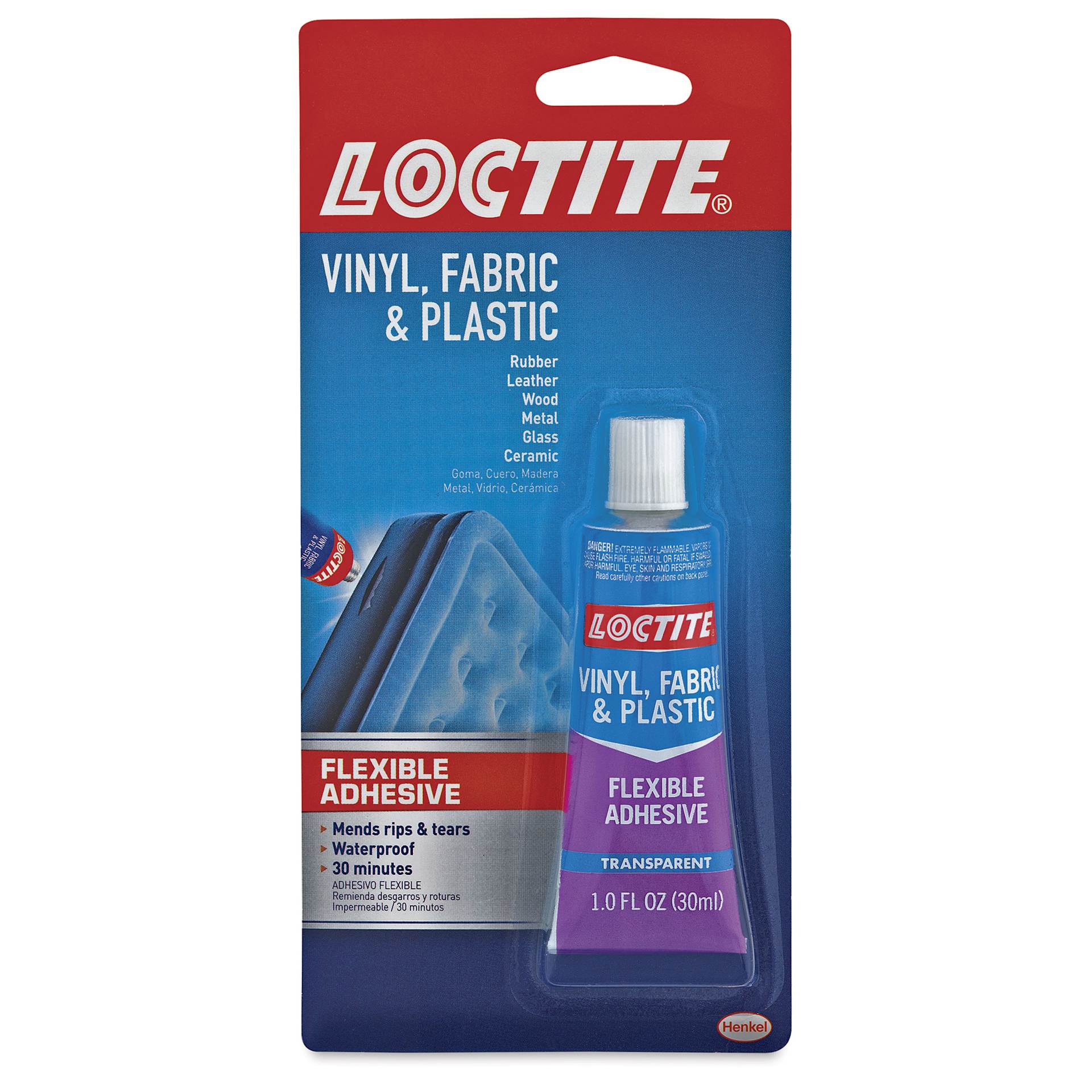 Loctite Vinyl, Fabric & Plastic Flexible Adhesive - 1 oz - front of packaging