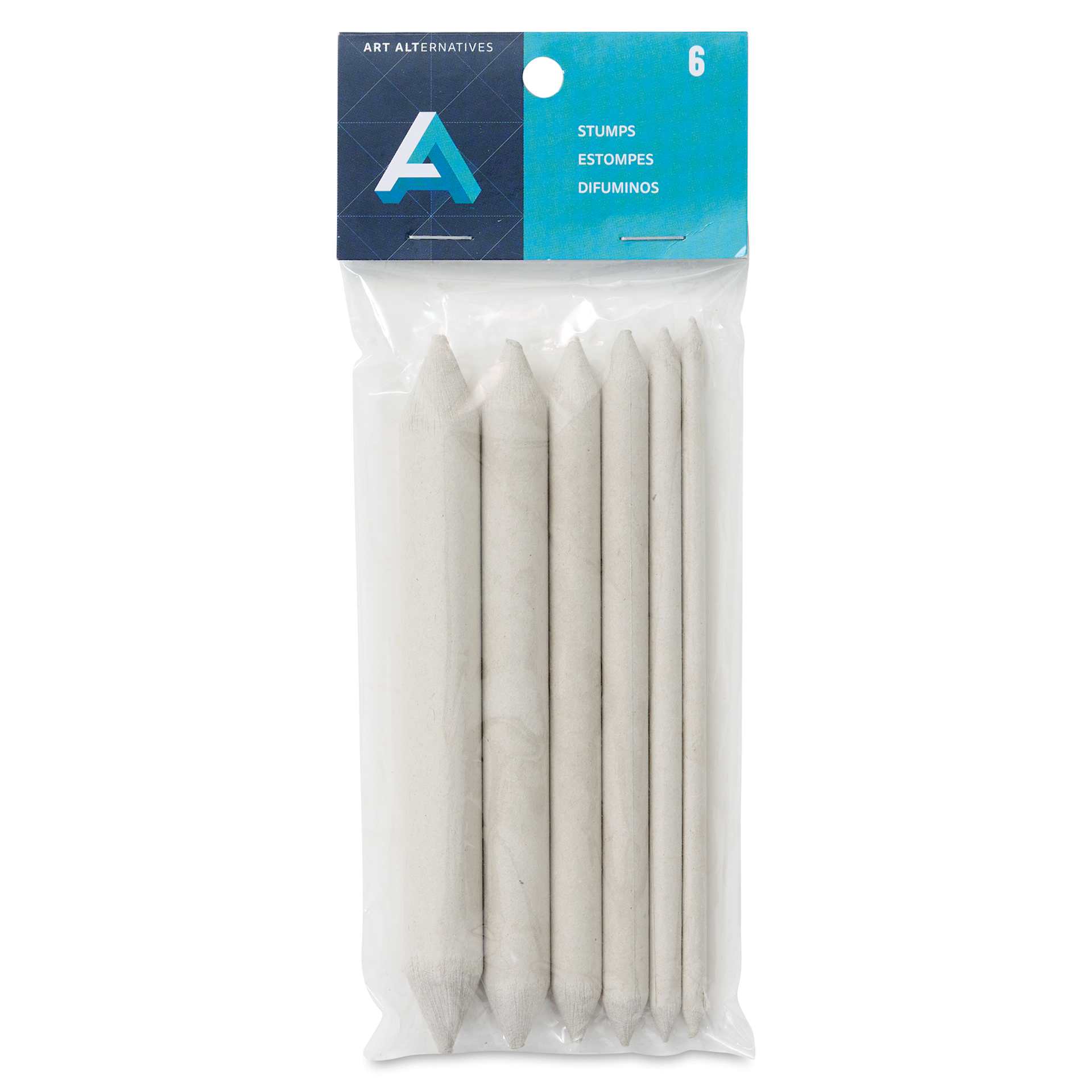 Art Alternatives Blending Stumps - Assorted, Set of 6 (front of package)