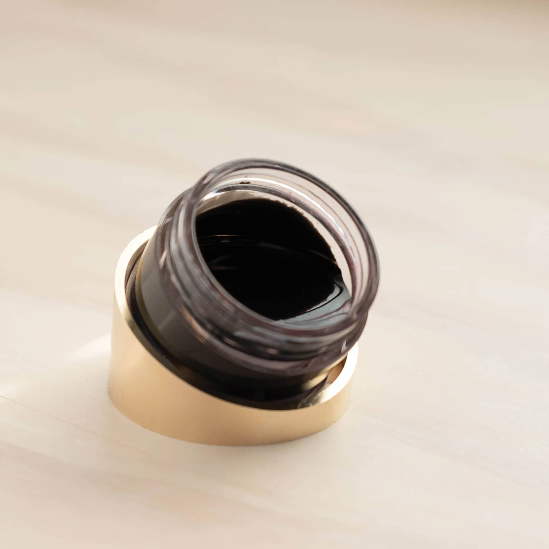 Tom's Studio Tilt Ink Pot Holder, filled with ink