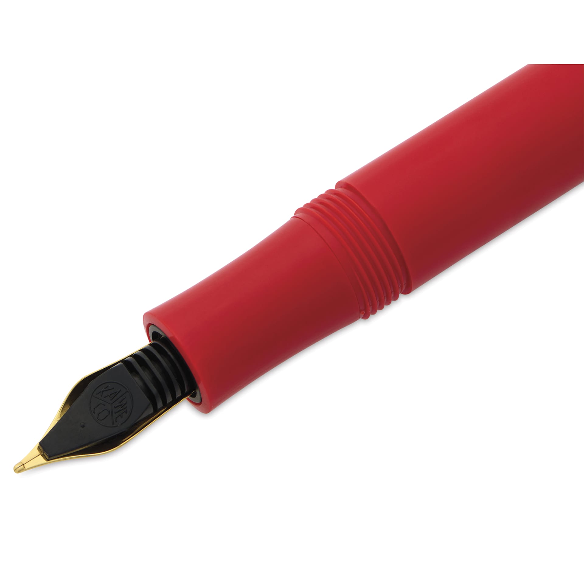 Kaweco Classic Sport Fountain Pen - Red, Medium, close-up of the ink feed