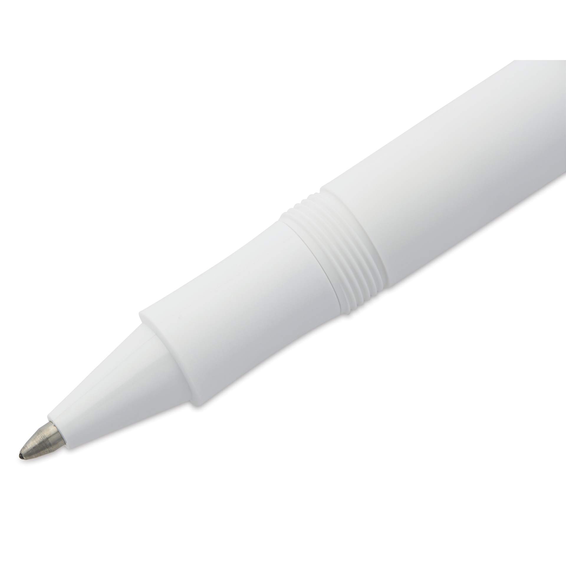 Kaweco Classic Sport Rollerball Pen - White, close-up of the tip