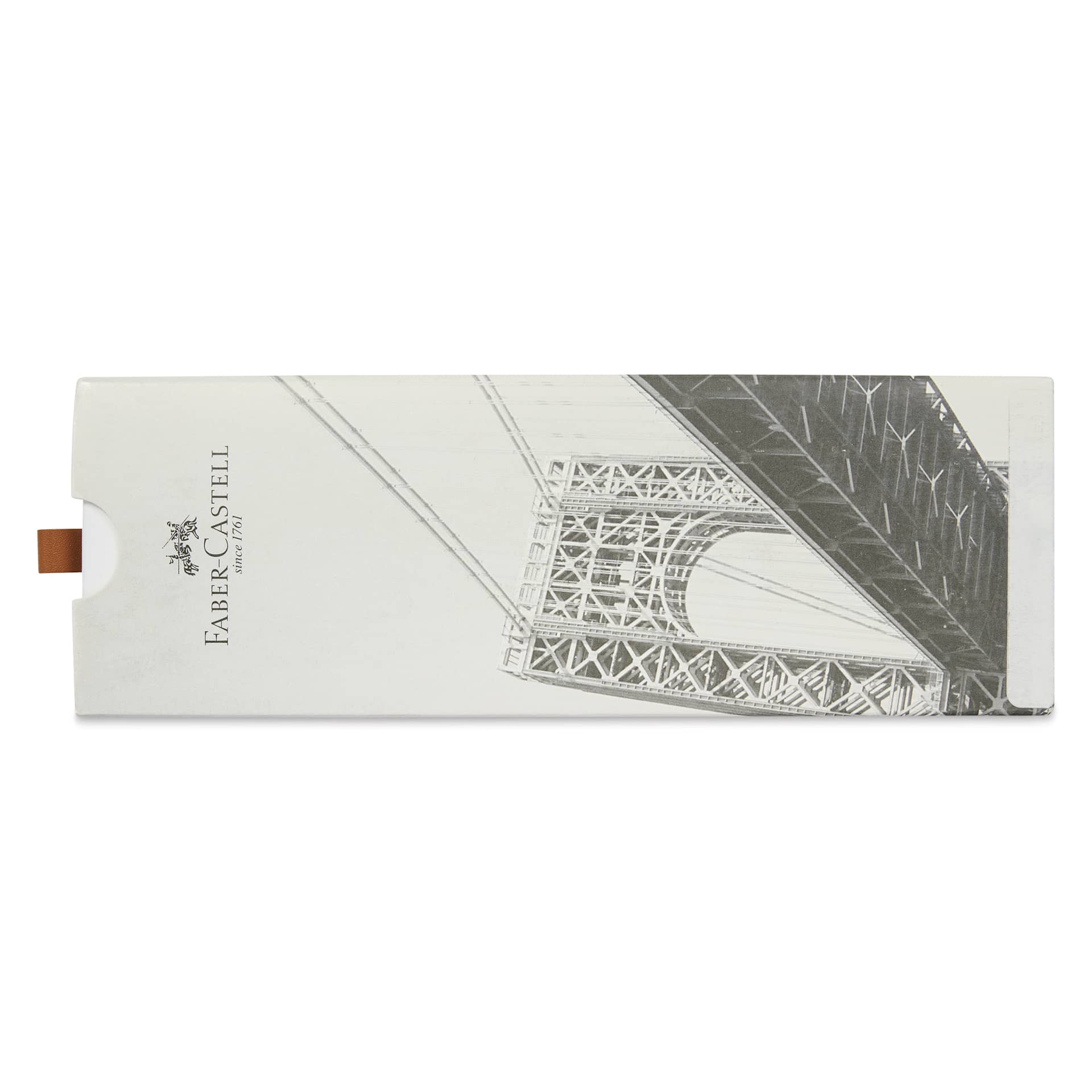 Faber-Castell Neo Slim Fountain Pen - Rainforest, Medium Tip - front of gift box