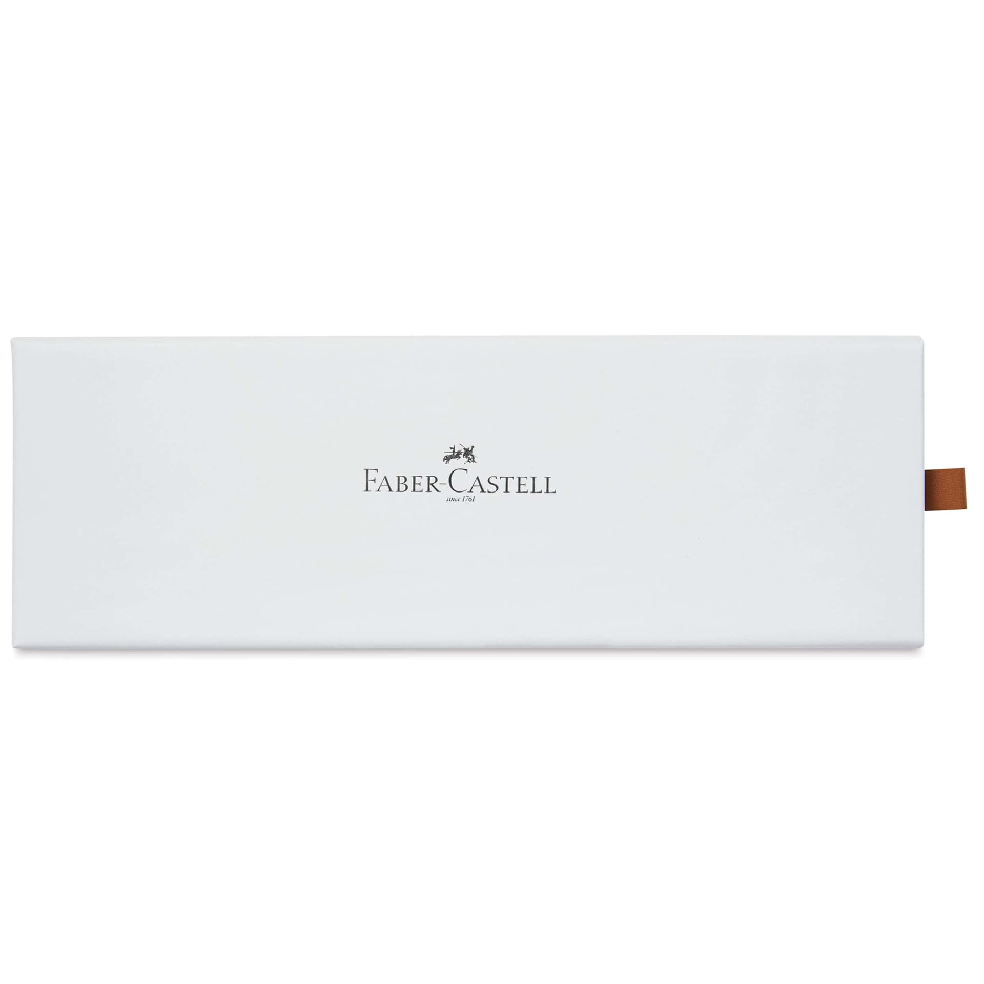 Faber-Castell Neo Slim Rollerball Pen - Stainless Steel - back of gift box