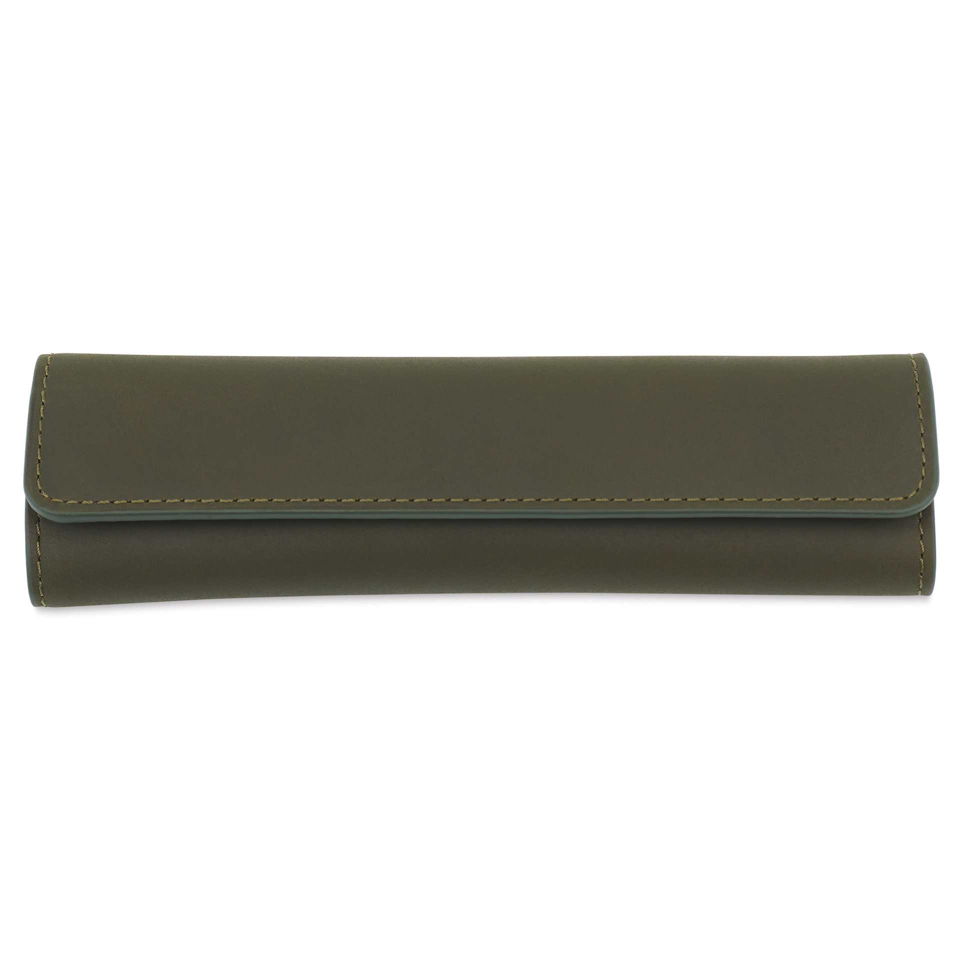 Endless Companion Single Pen Pouch - Green, closed