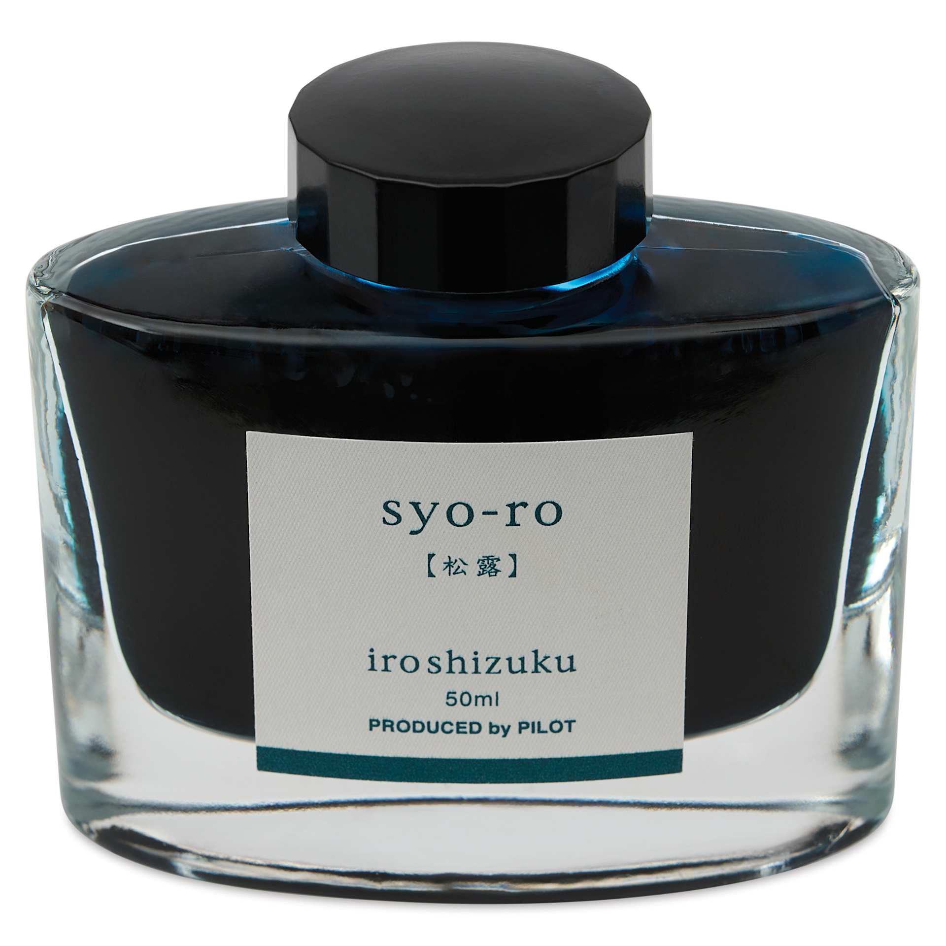 Pilot Iroshizuku Fountain Pen Ink - Dew On Pine Tree (Syo-ro), 50 ml, bottle
