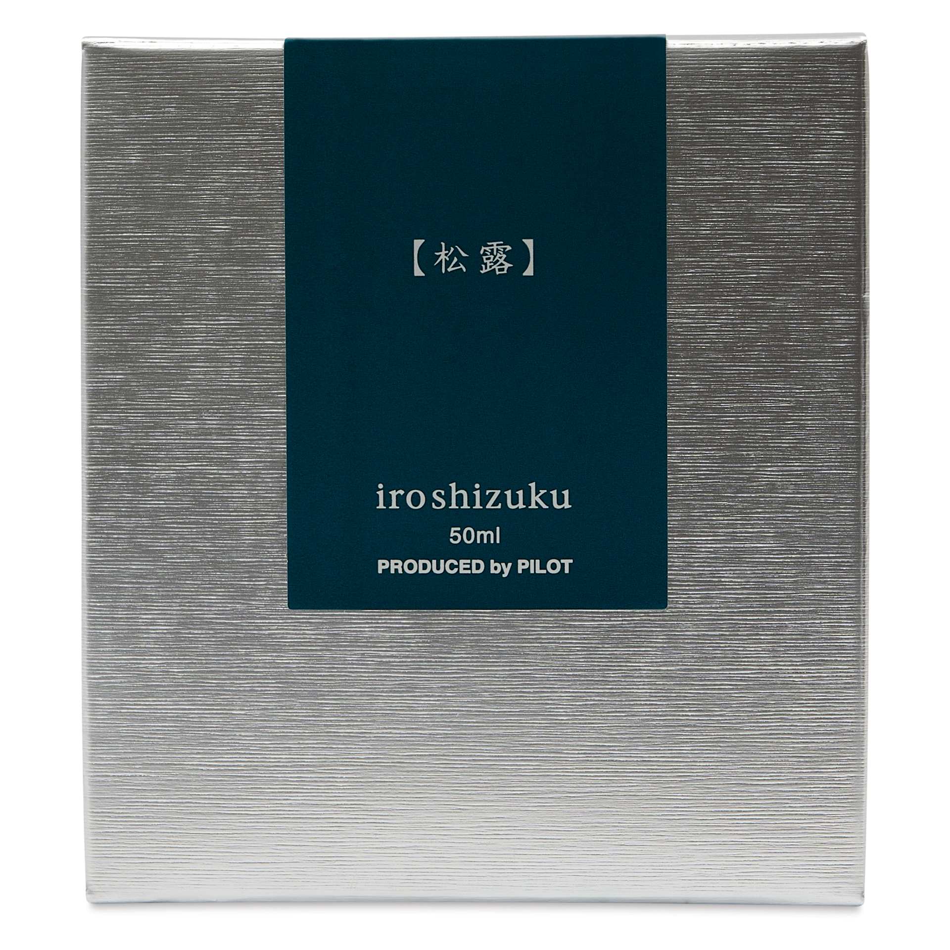 Pilot Iroshizuku Fountain Pen Ink - Dew On Pine Tree (Syo-ro), 50 ml, packaging box