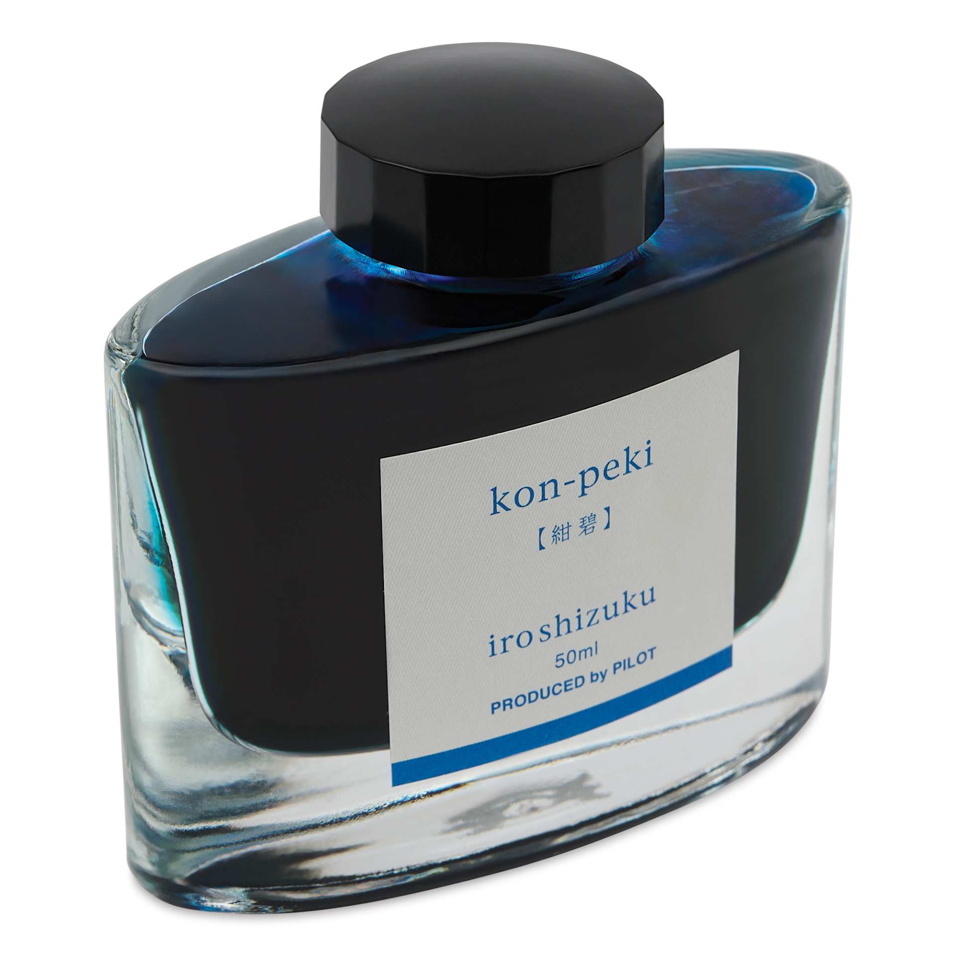 Pilot Iroshizuku Fountain Pen Ink - Deep Blue (Kon-peki), 50 ml