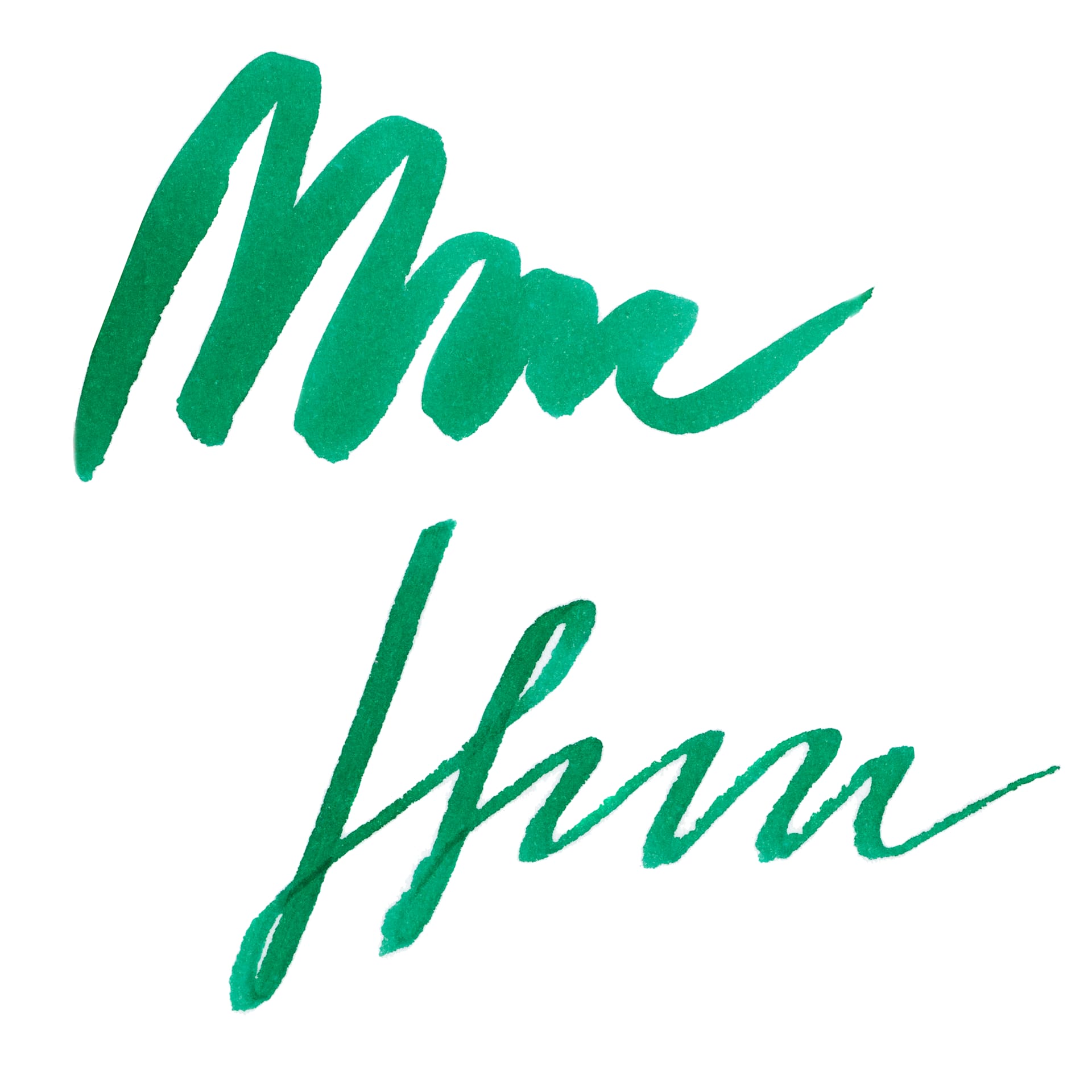 Pilot Iroshizuku Fountain Pen Ink - Forest Green (Shin-ryoku), swatch