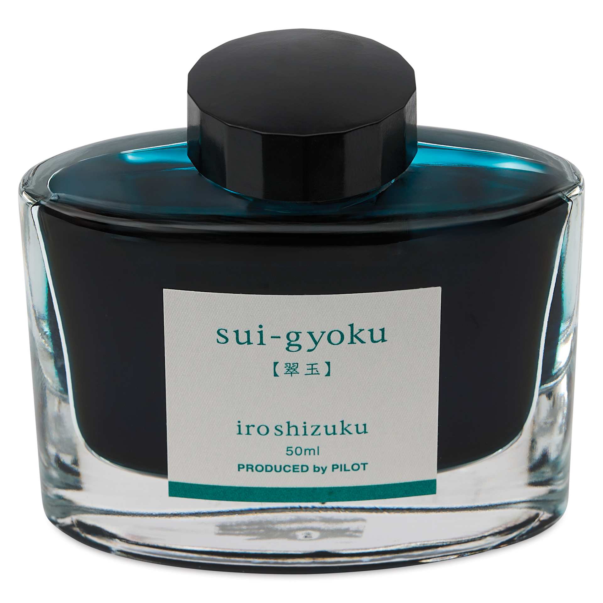 Pilot Iroshizuku Fountain Pen Ink - Emerald (Sui-gyoku), 50 ml, bottle