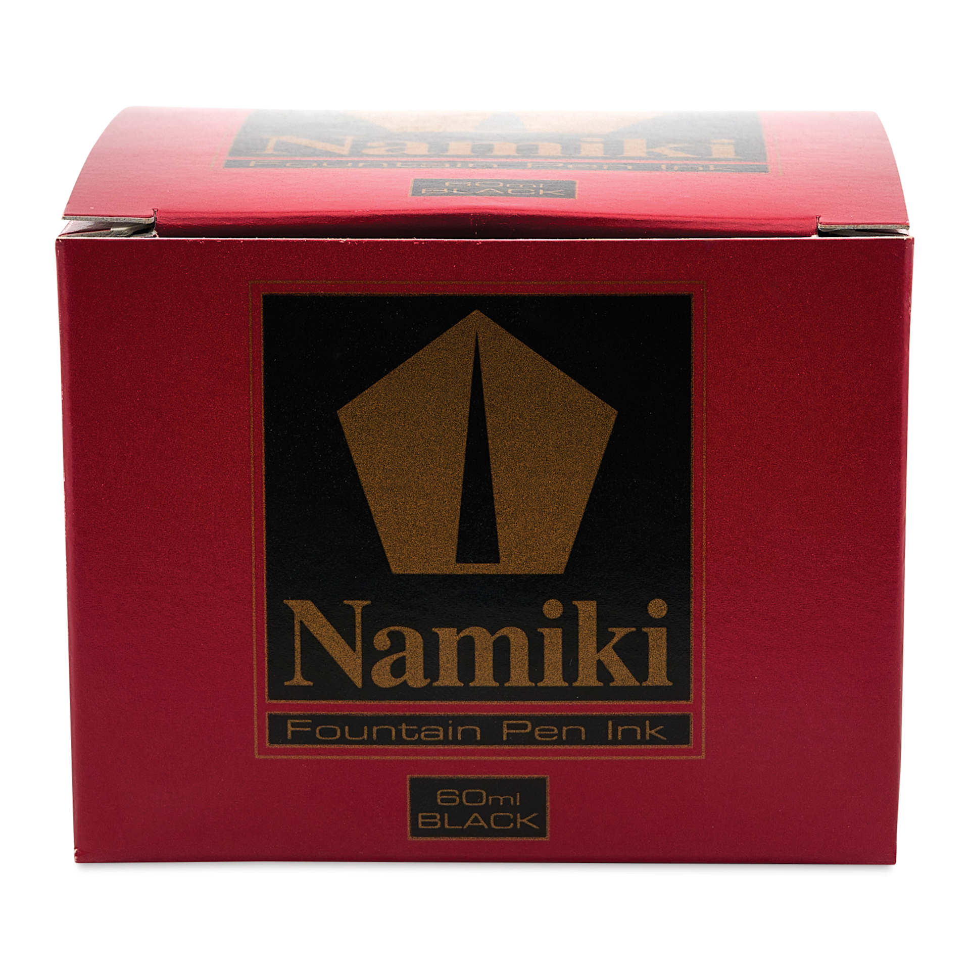 Pilot Namiki Fountain Pen Ink - Black, 60 ml, packaging box