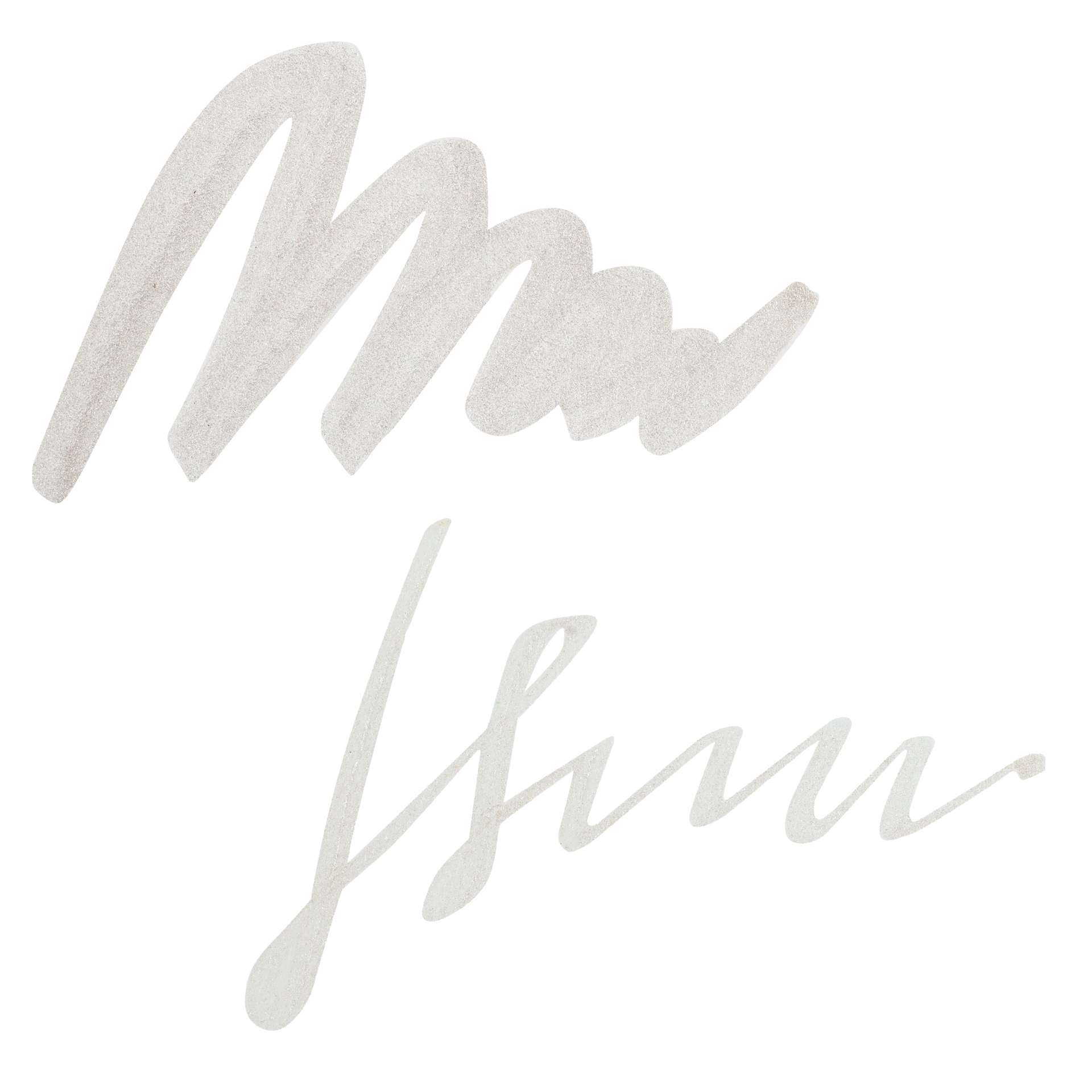 Tom's Studio Calligraphy Ink - Silver swatch