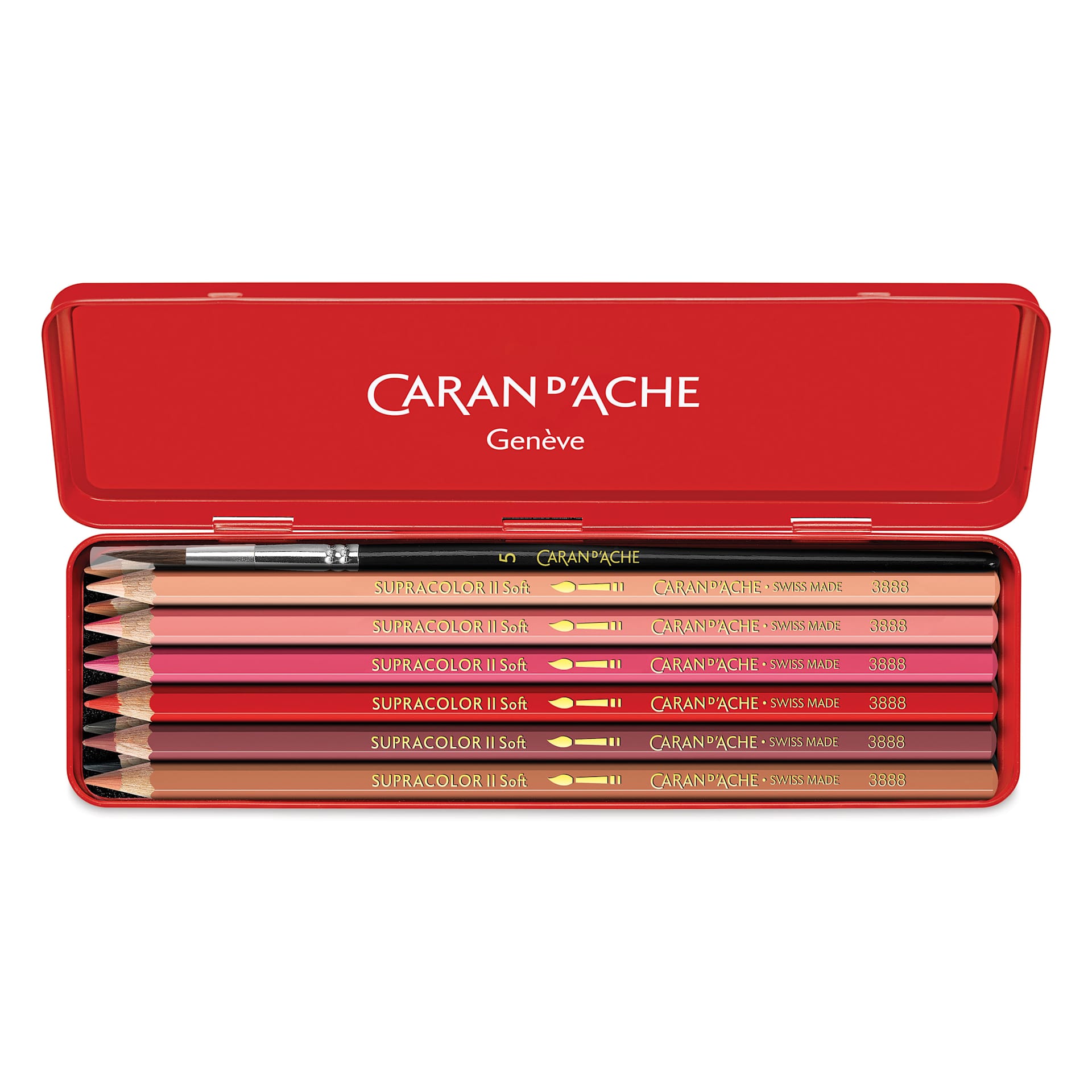 Caran d’Ache Nina Cosford Special Edition Creative Set - open packaging showing contents