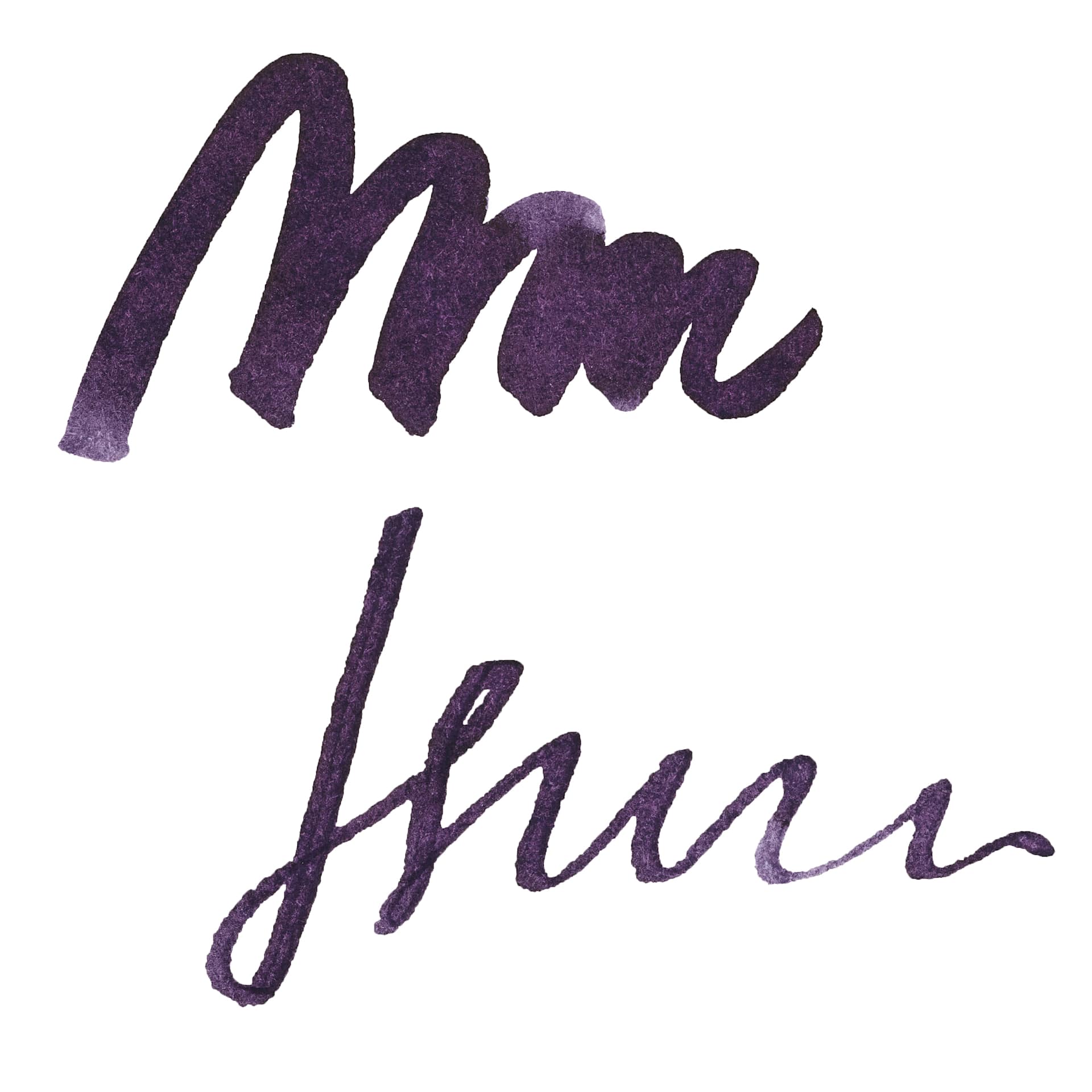 Diamine Fountain Pen Ink - Damson, 30 ml swatch