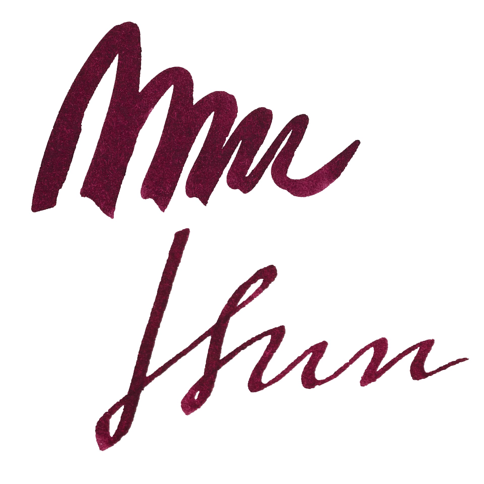 Diamine Fountain Pen Ink - Writer's Blood, 30 ml swatch