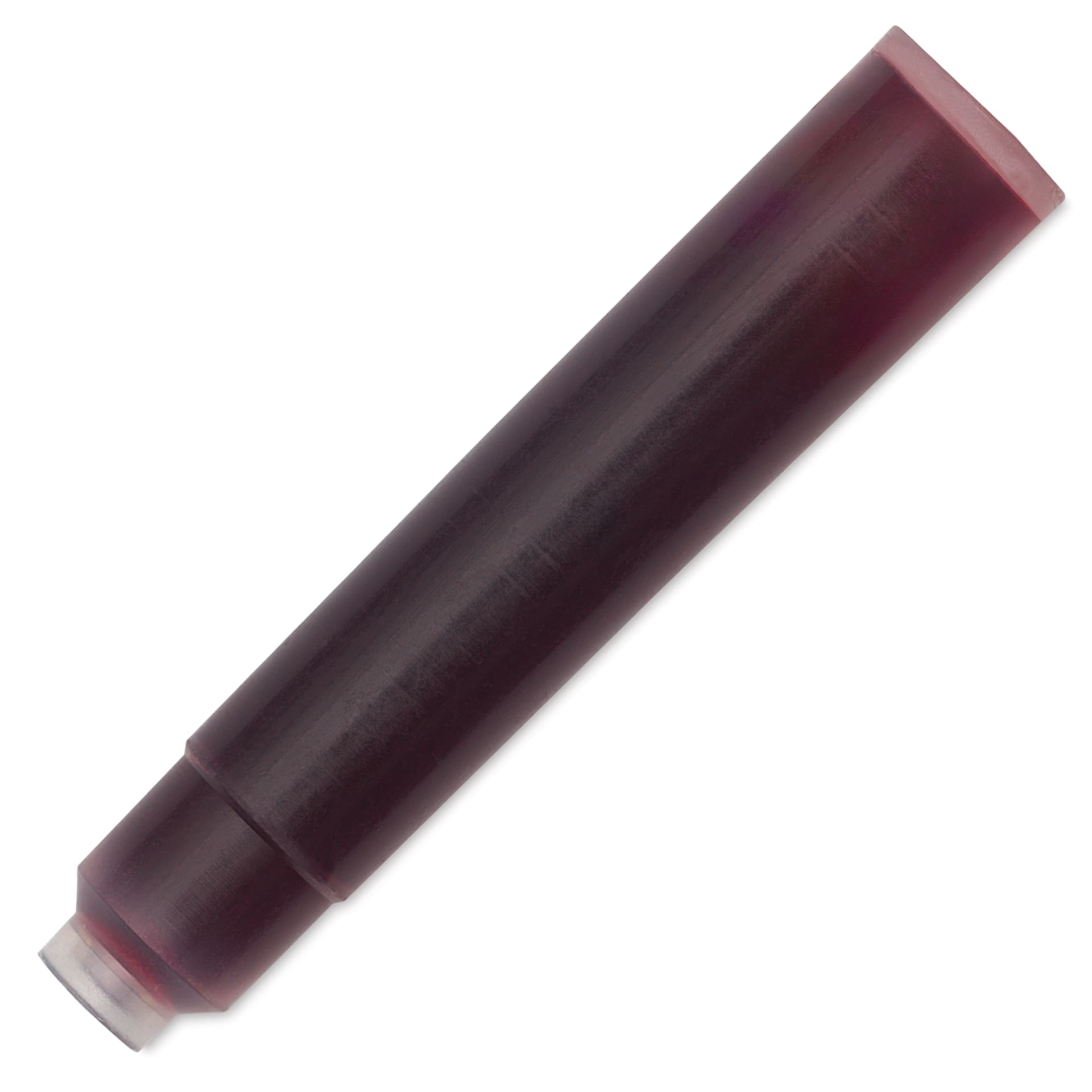 Diamine Ink Cartridges - Pkg of 18, Wild Strawberry, close up of cartridge