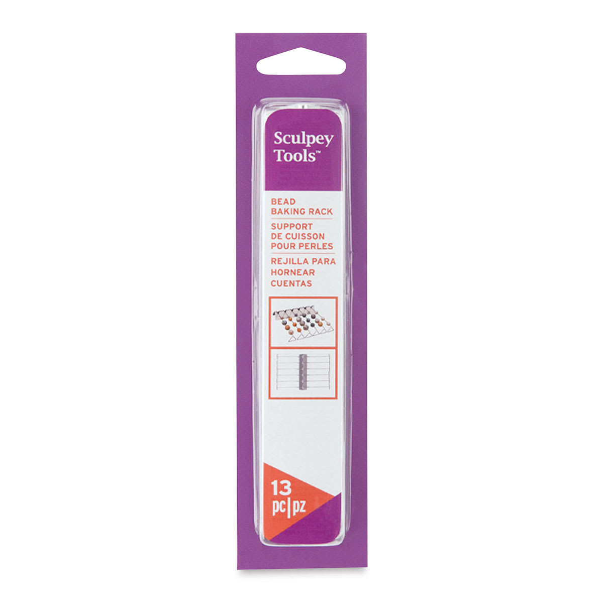 Sculpey Tools Bead Baking Rack (front of package)