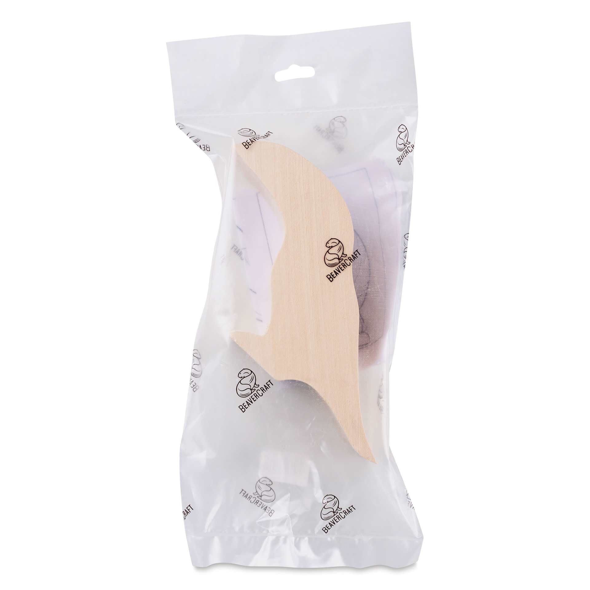 BeaverCraft Wooden Animal Carving Blank - Toucan in packaging