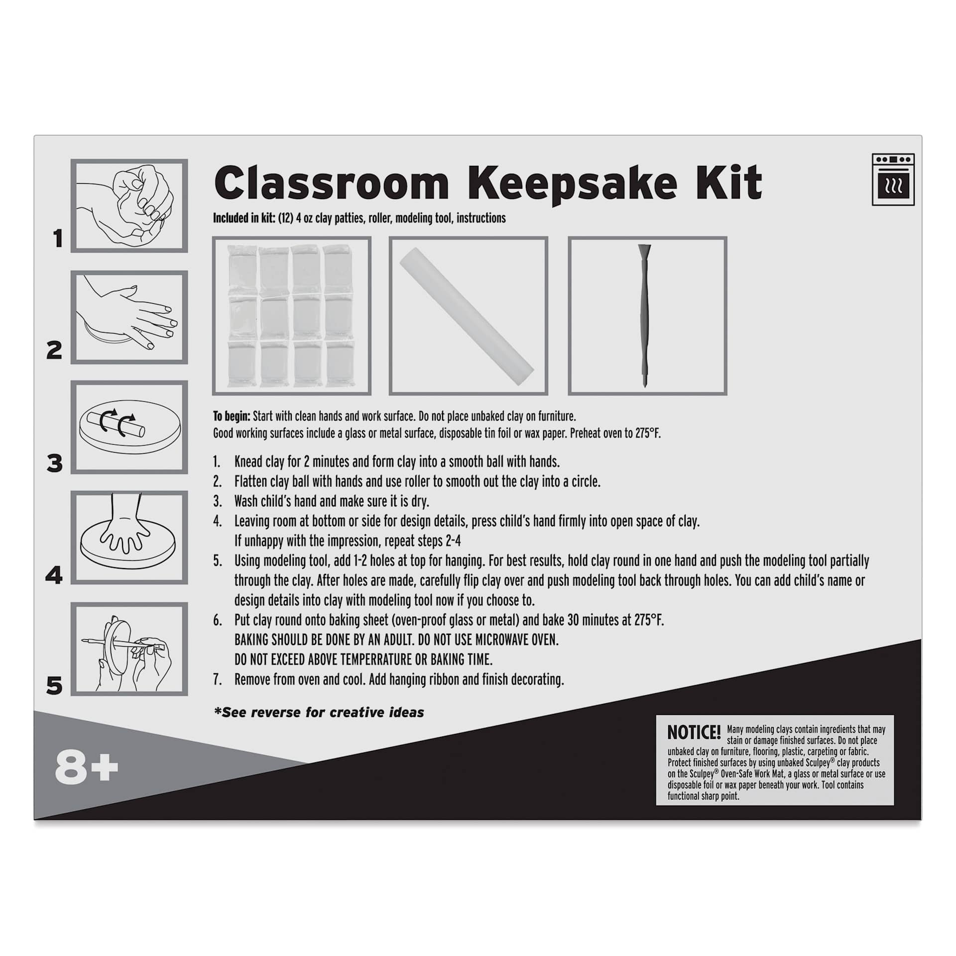 Sculpey Classroom Keepsake Kit