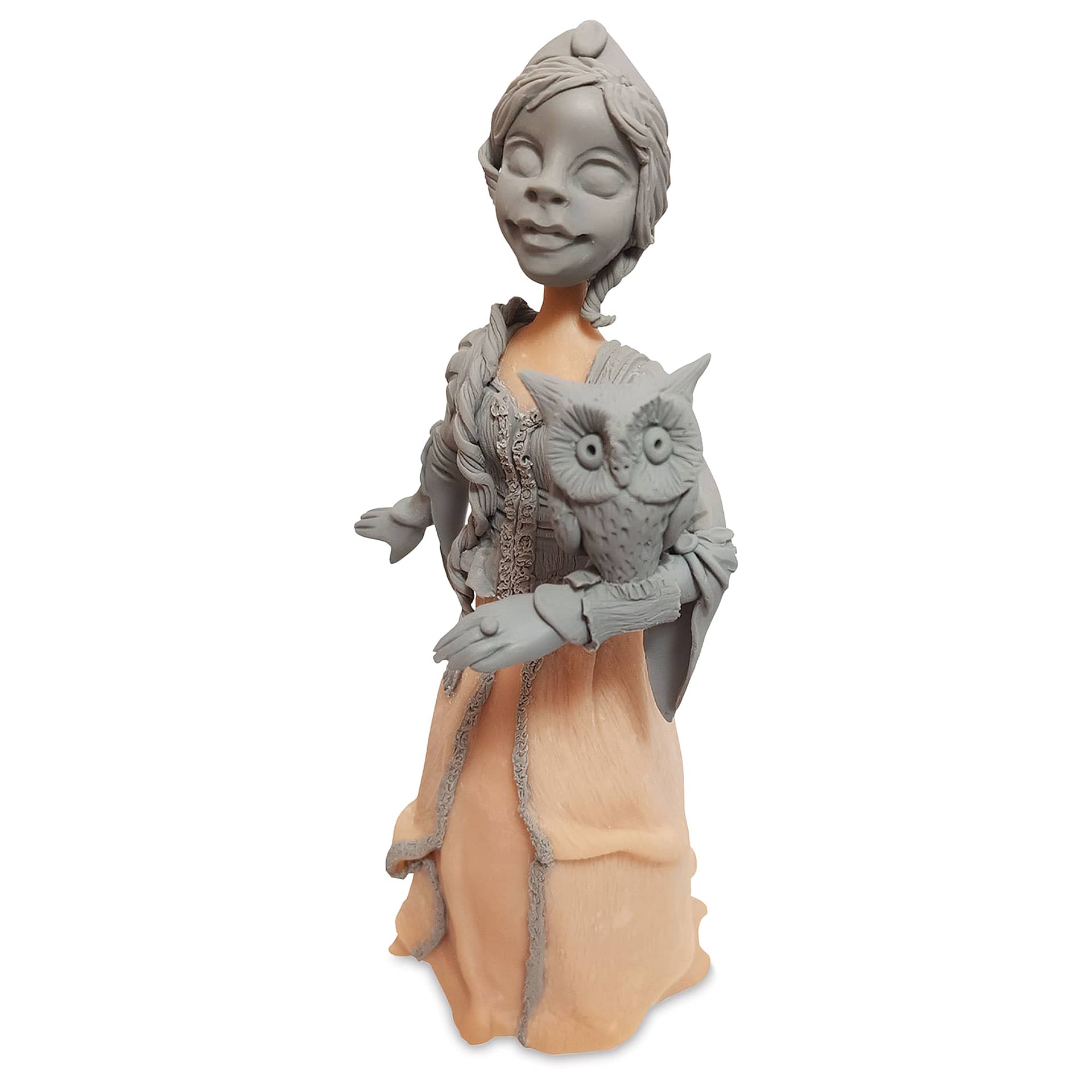 Sculpey Sculpting Ultimate DIY Kit in progress character sculpture example