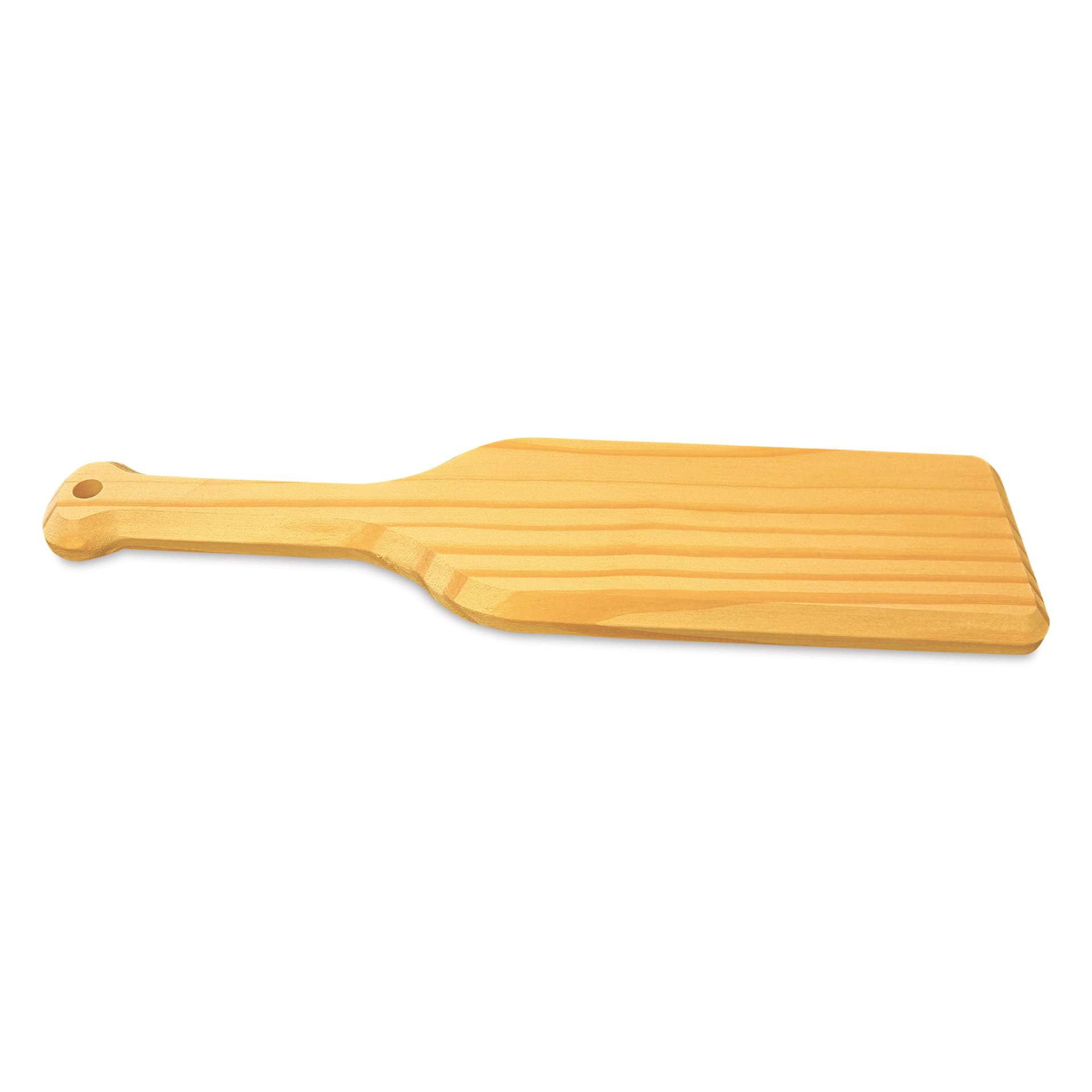 Foggy Bottom Woodworks Pine Signboard - Paddle angled view