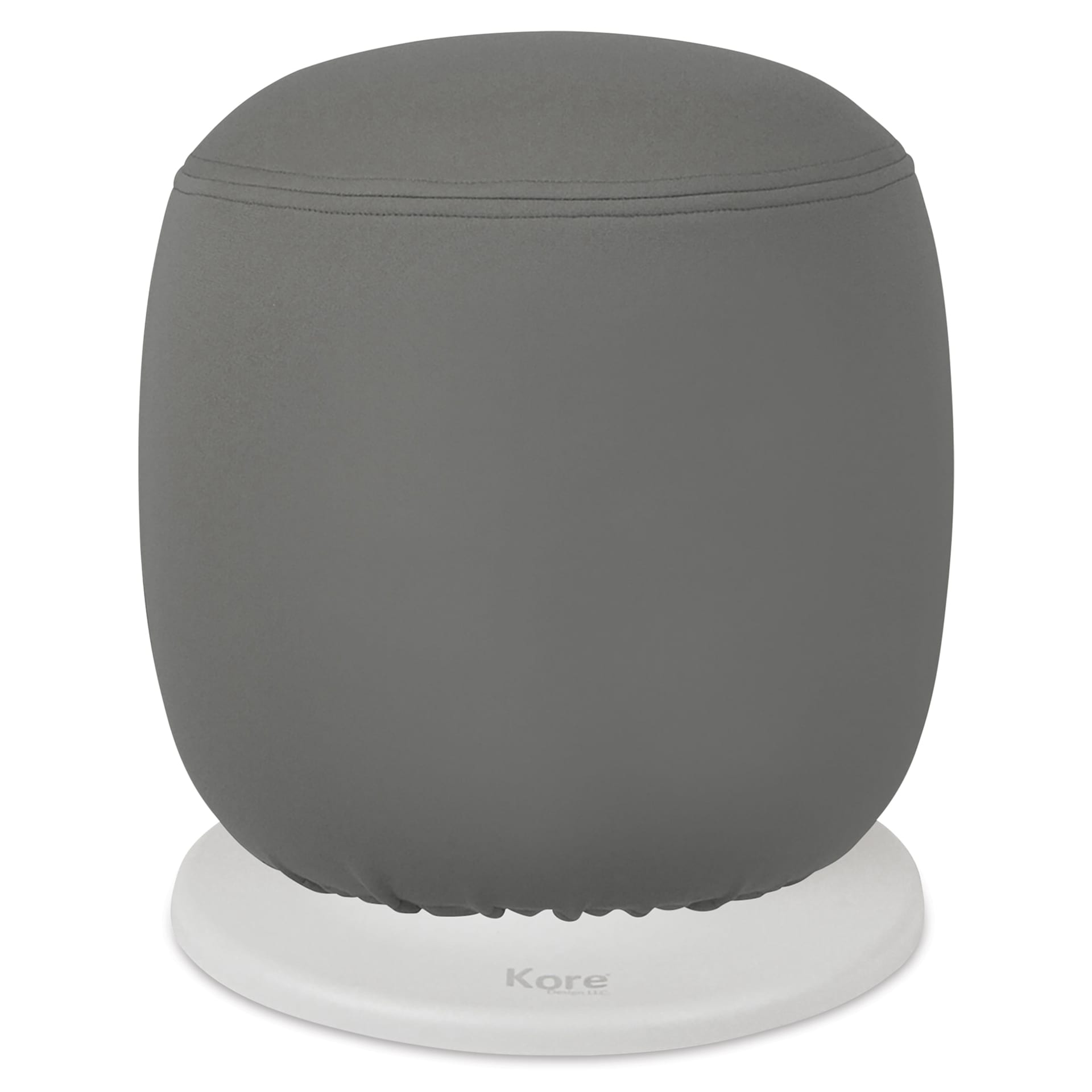 Kore Design Kid’s Adjustable Pivot Stool - Short, Gray, 13" - 17" - unraised