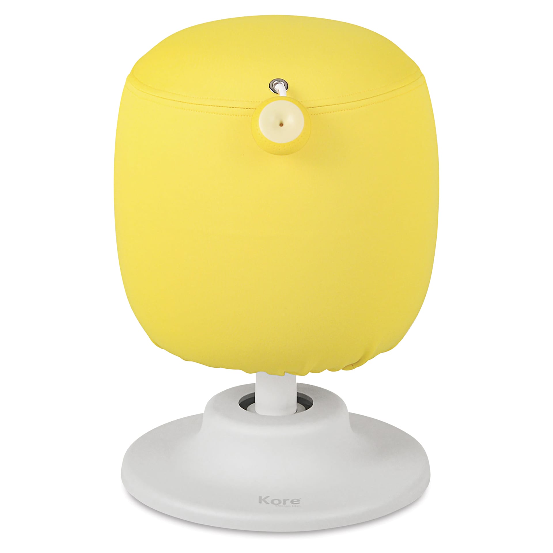 Kore Design Kid’s Adjustable Pivot Stool - Short, Yellow, 13" - 17"