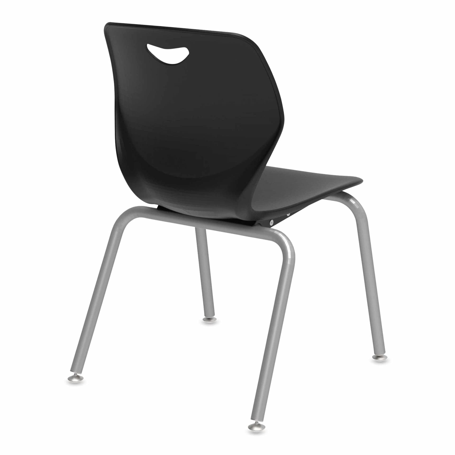 WB Mfg Sconnie 4-Legged Chair - 16", back of chair at an angle