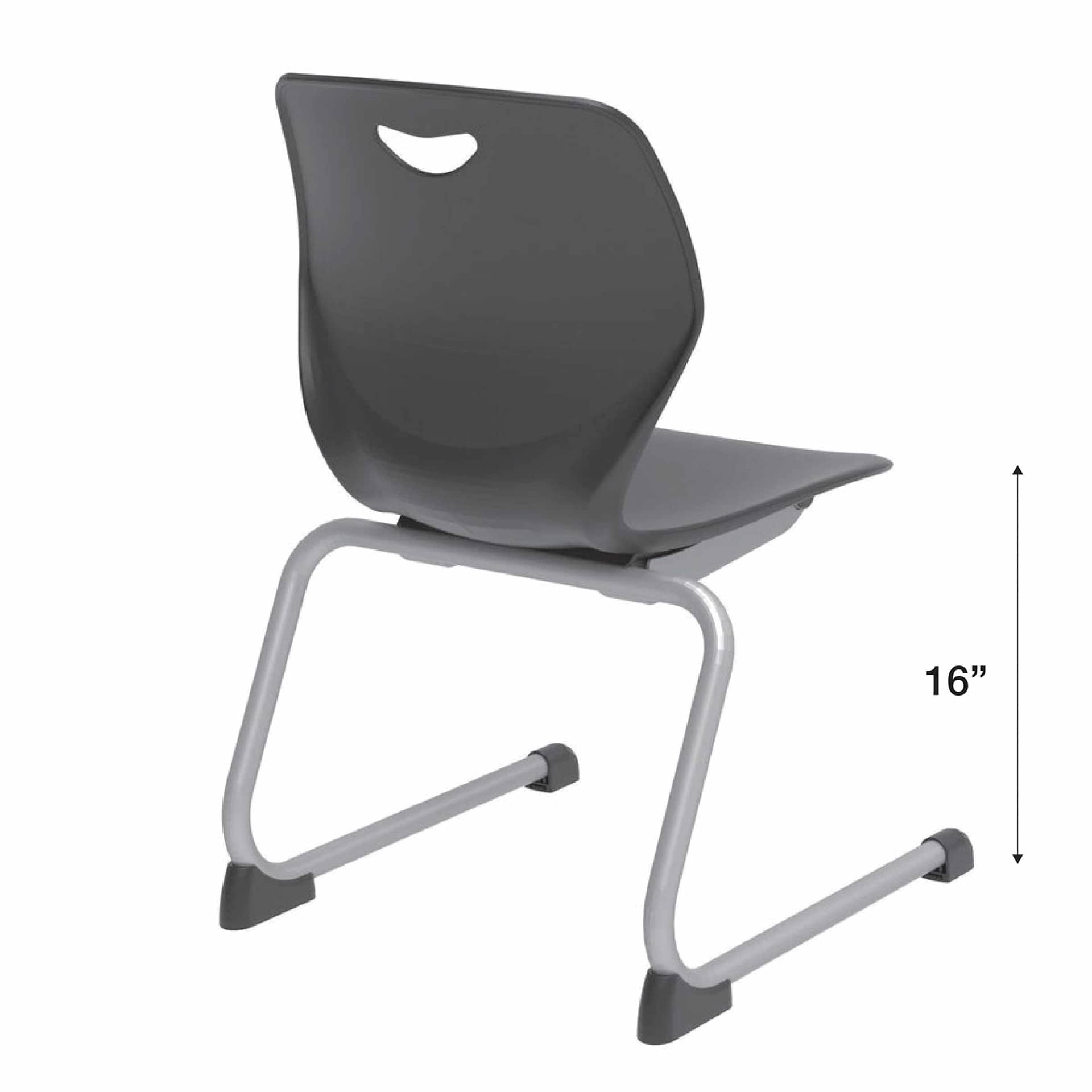 WB Mfg Sconnie Cantilever Chair - 16", seat height