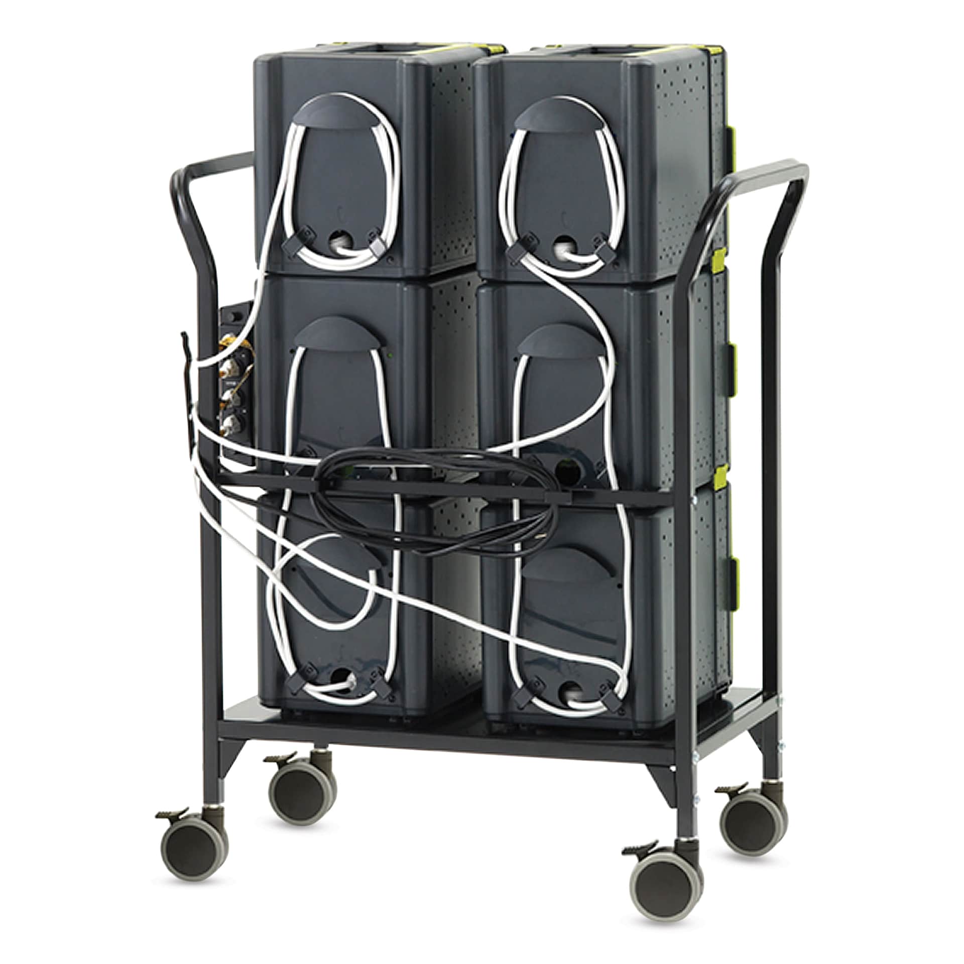 Copernicus Tech Tub2 Modular Charging & Storage Cart - 32-Device Cart, back of cart