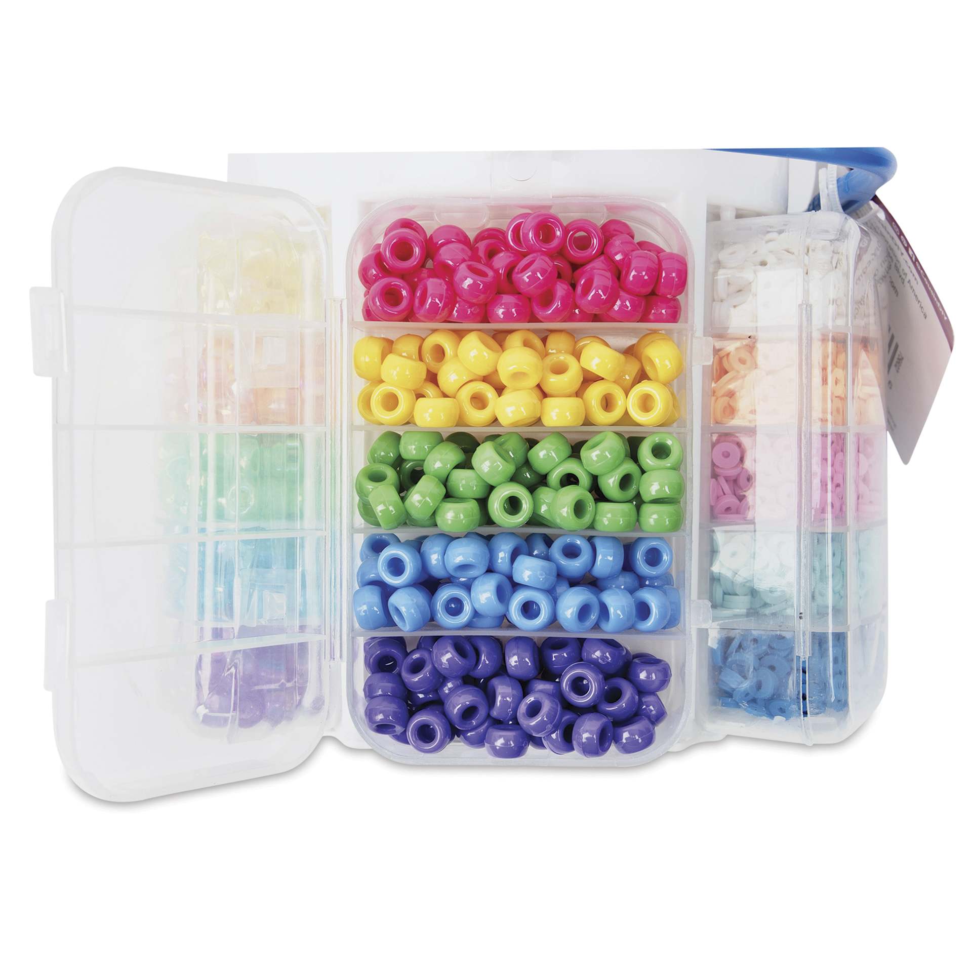Cousin DIY Kids Bead Mega Tub - solid rainbow colors section