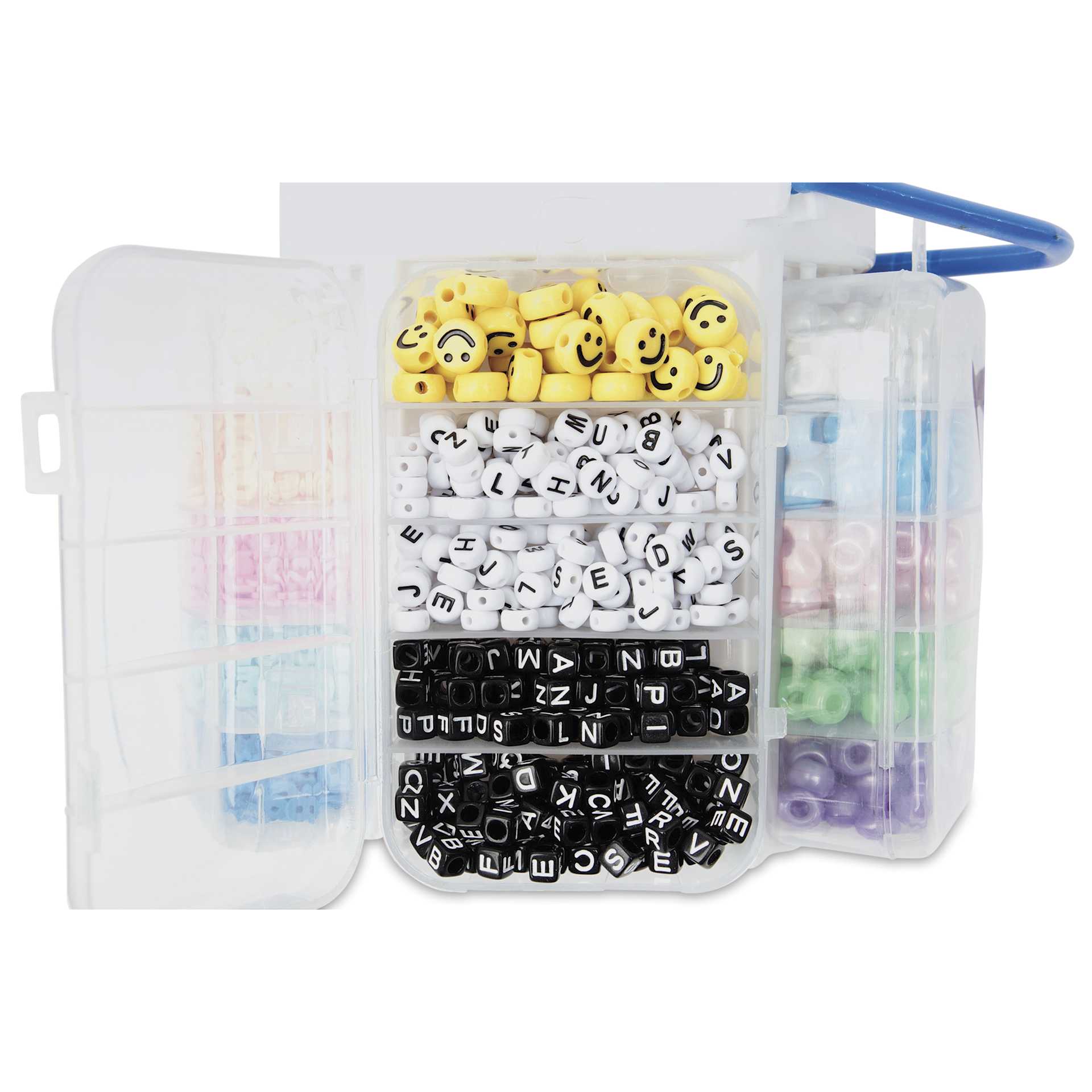 Cousin DIY Kids Bead Mega Tub - smiley face and letter bead section