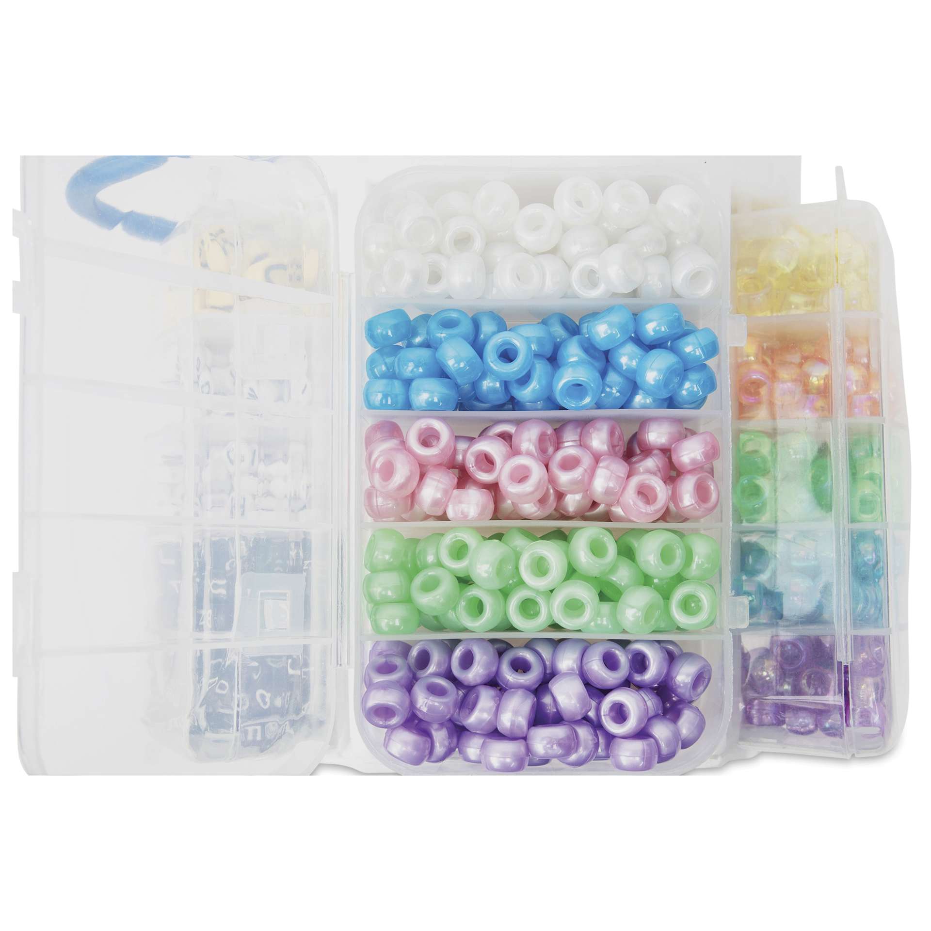 Cousin DIY Kids Bead Mega Tub - Pkg of 3000 - opaque pastel colors section