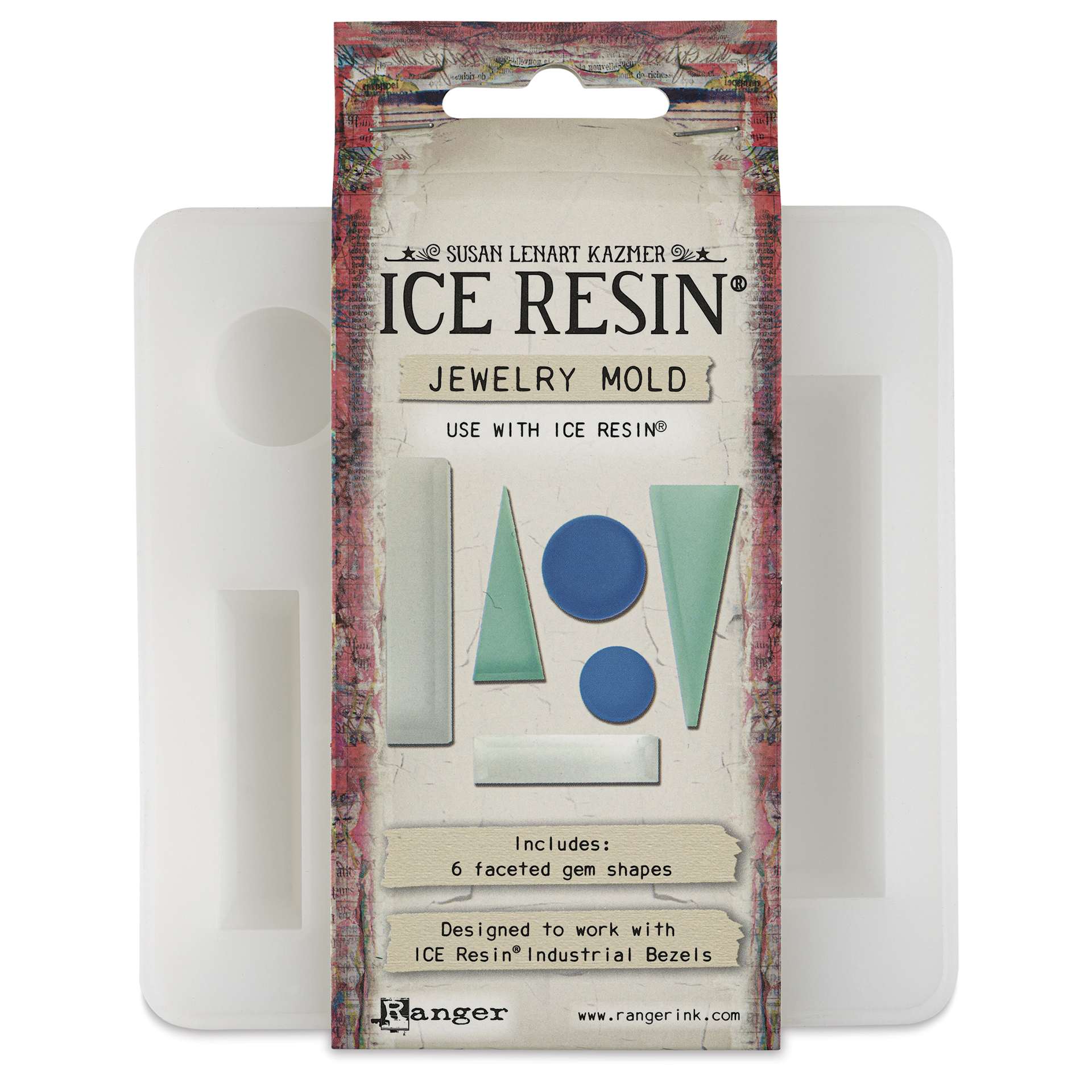 Ranger Ice Resin Jewelry Mold - front of packaging