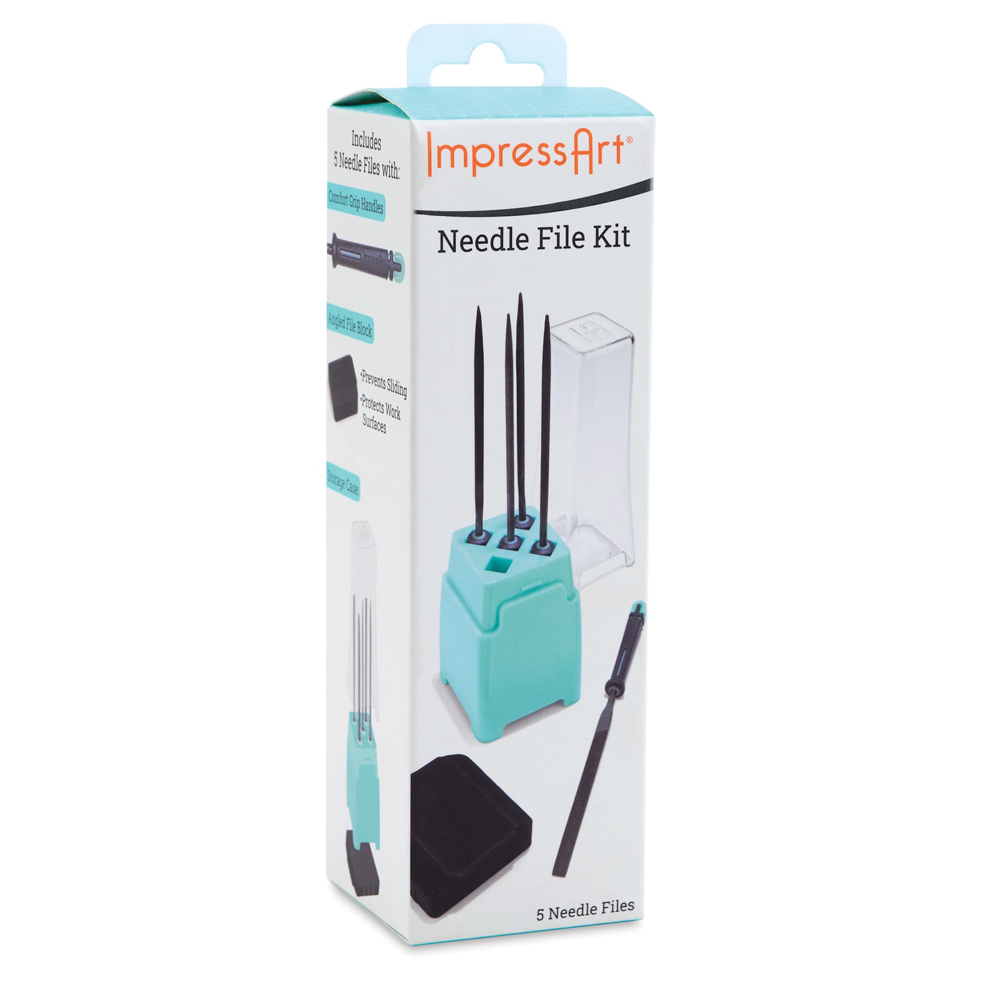 ImpressArt Needle File Set with File Block