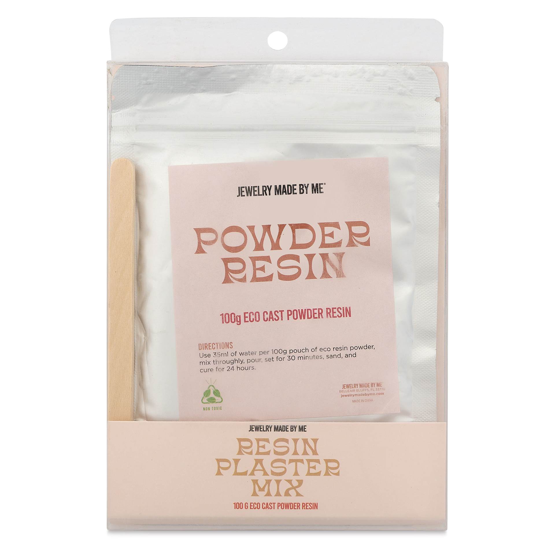 Jewelry Made By Me Eco Cast Powder Resin - 100 g front of packaging