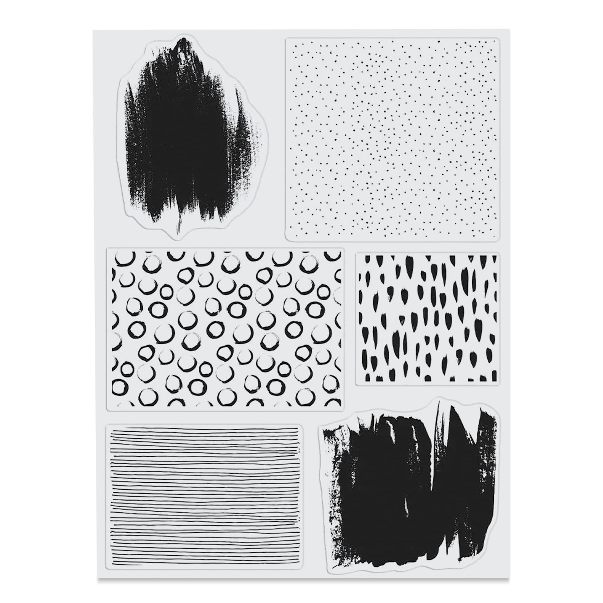 Hero Arts Background Builder Clear Stamp Set - Set of 6