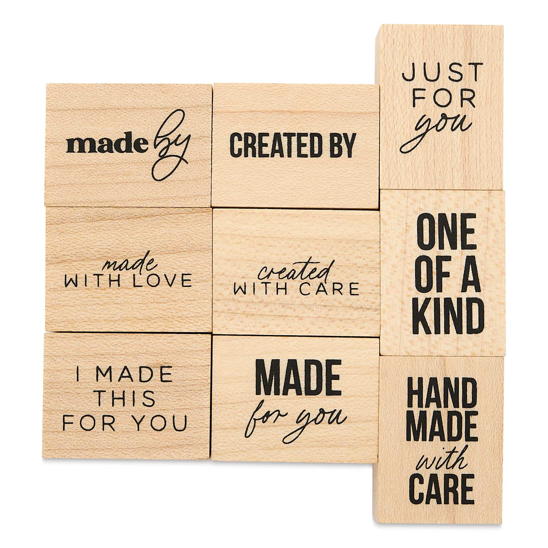Hero Arts Handmade Mini Tub Woodblock Stamps - Set of 10