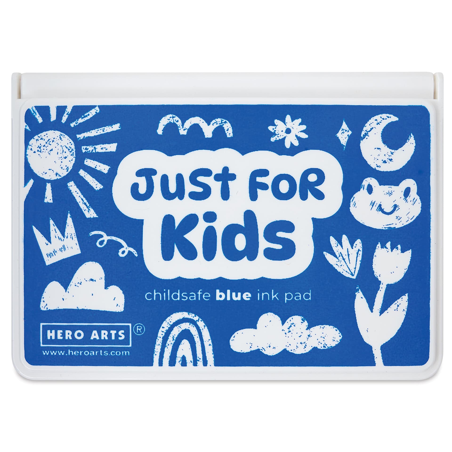 Hero Arts Just For Kids Ink Pad - Blue front of closed pad