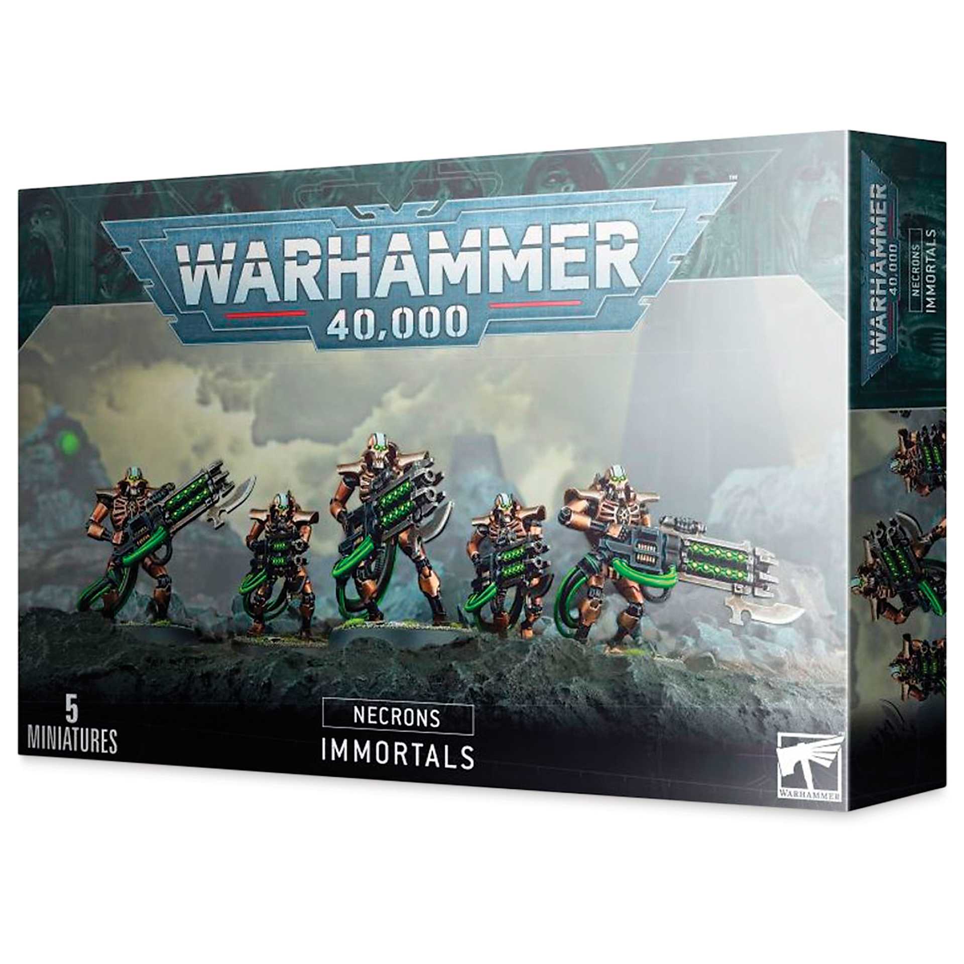 Warhammer 40K Necron Immortals Deathmarks, packaging