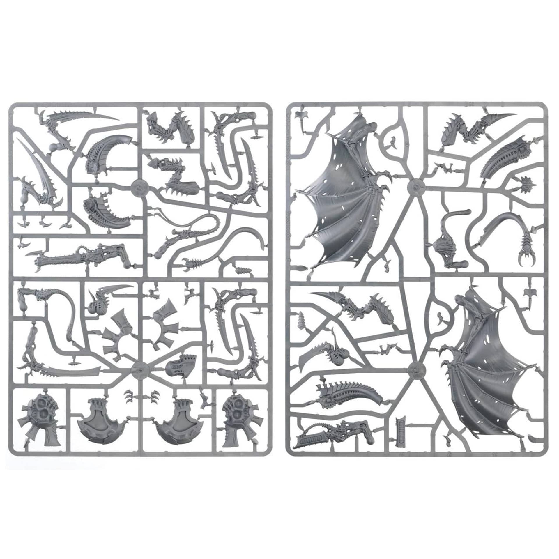 Warhammer 40K Tyranids Hive Tyrant, sprues