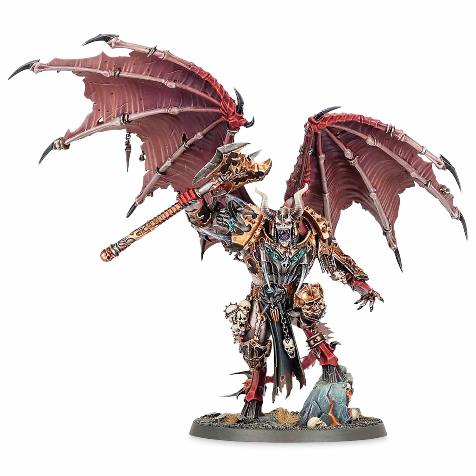Warhammer Age of Sigmar Slaves to Darkness Daemon Prince (constructed and painted)