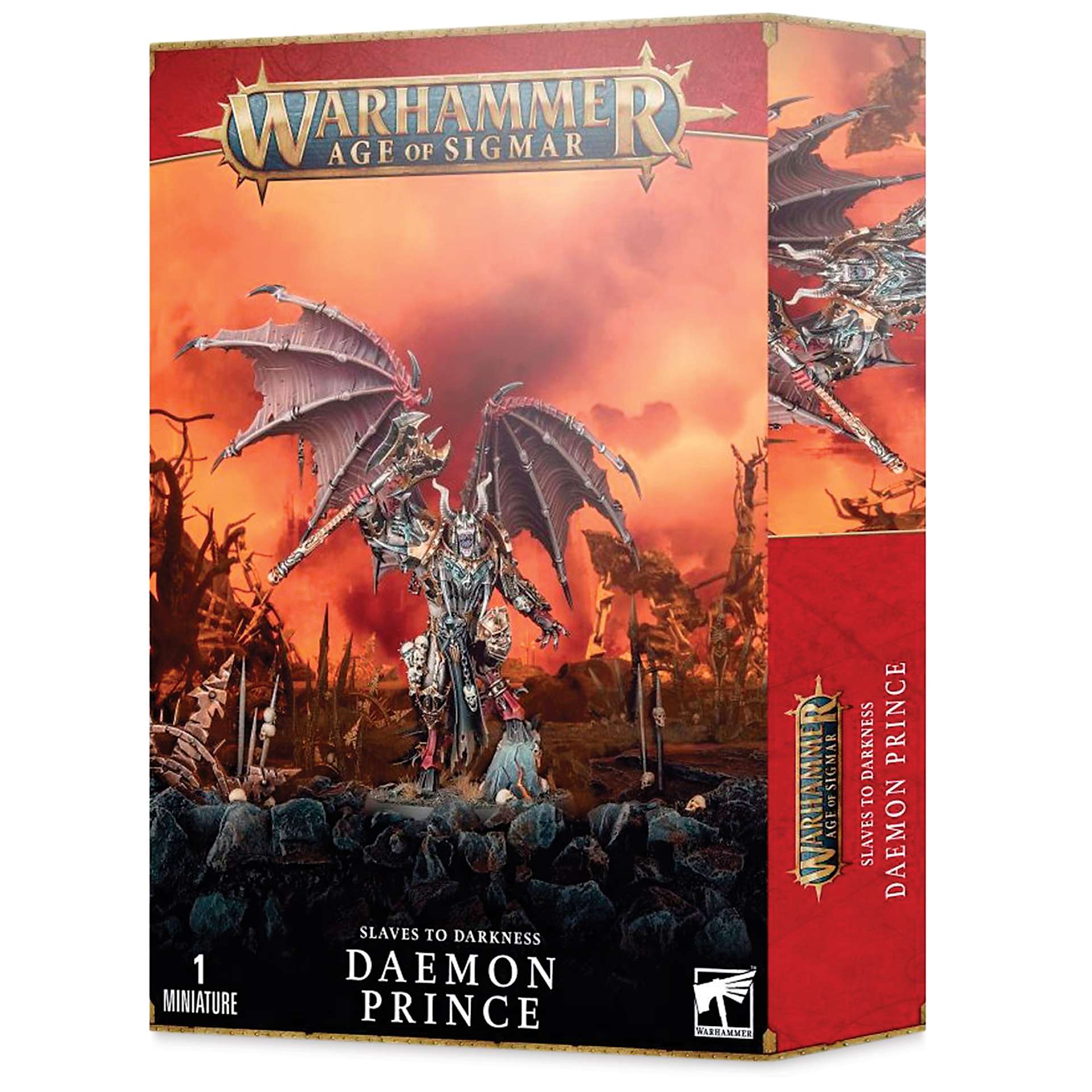 Warhammer Age of Sigmar Slaves to Darkness Daemon Prince, packaging