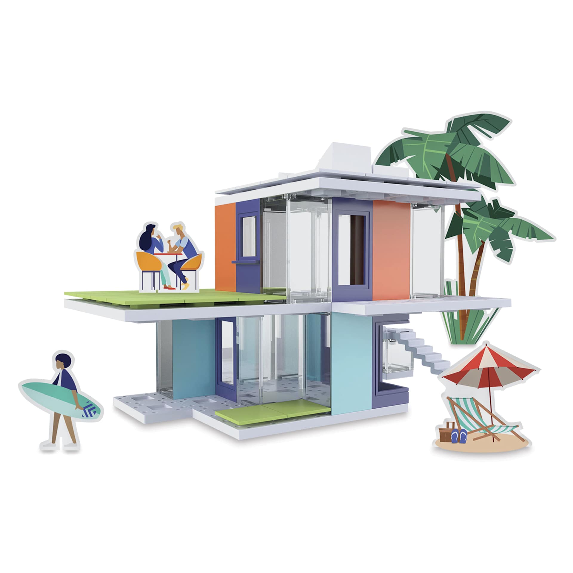 Arckit Coastal Living Architectural Model Building Kit