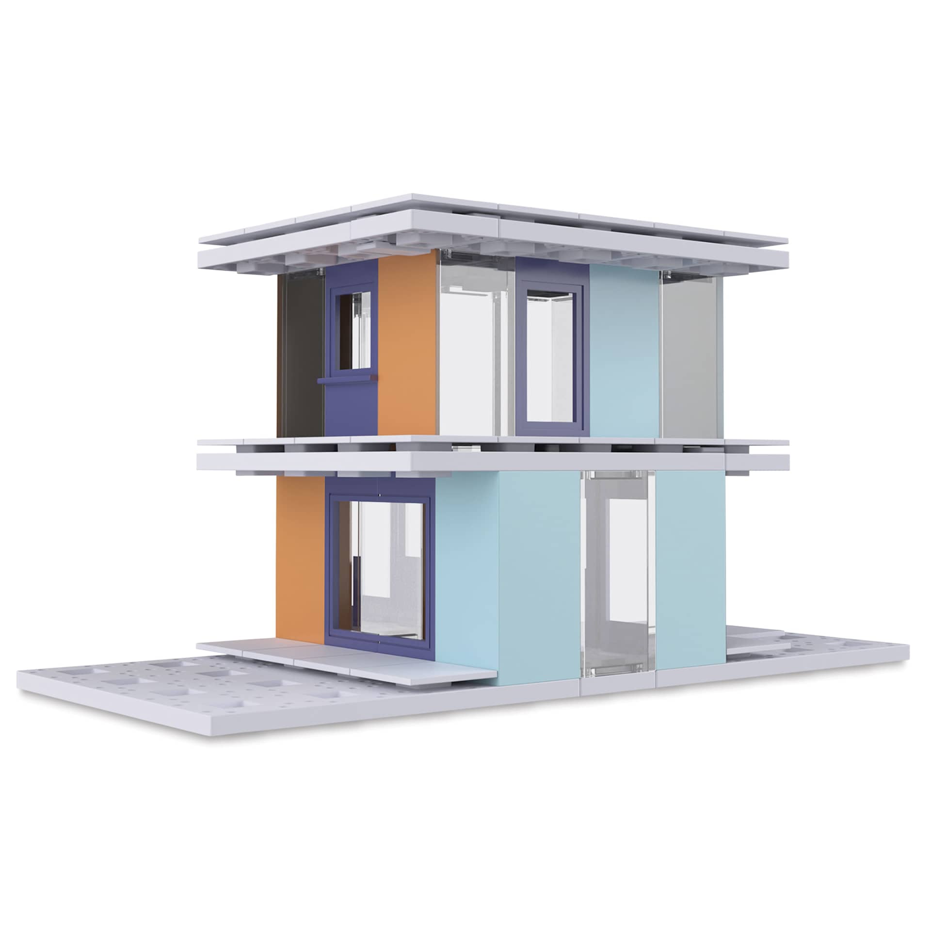 Arckit Desert Living Architectural Model Building Kit - two story house