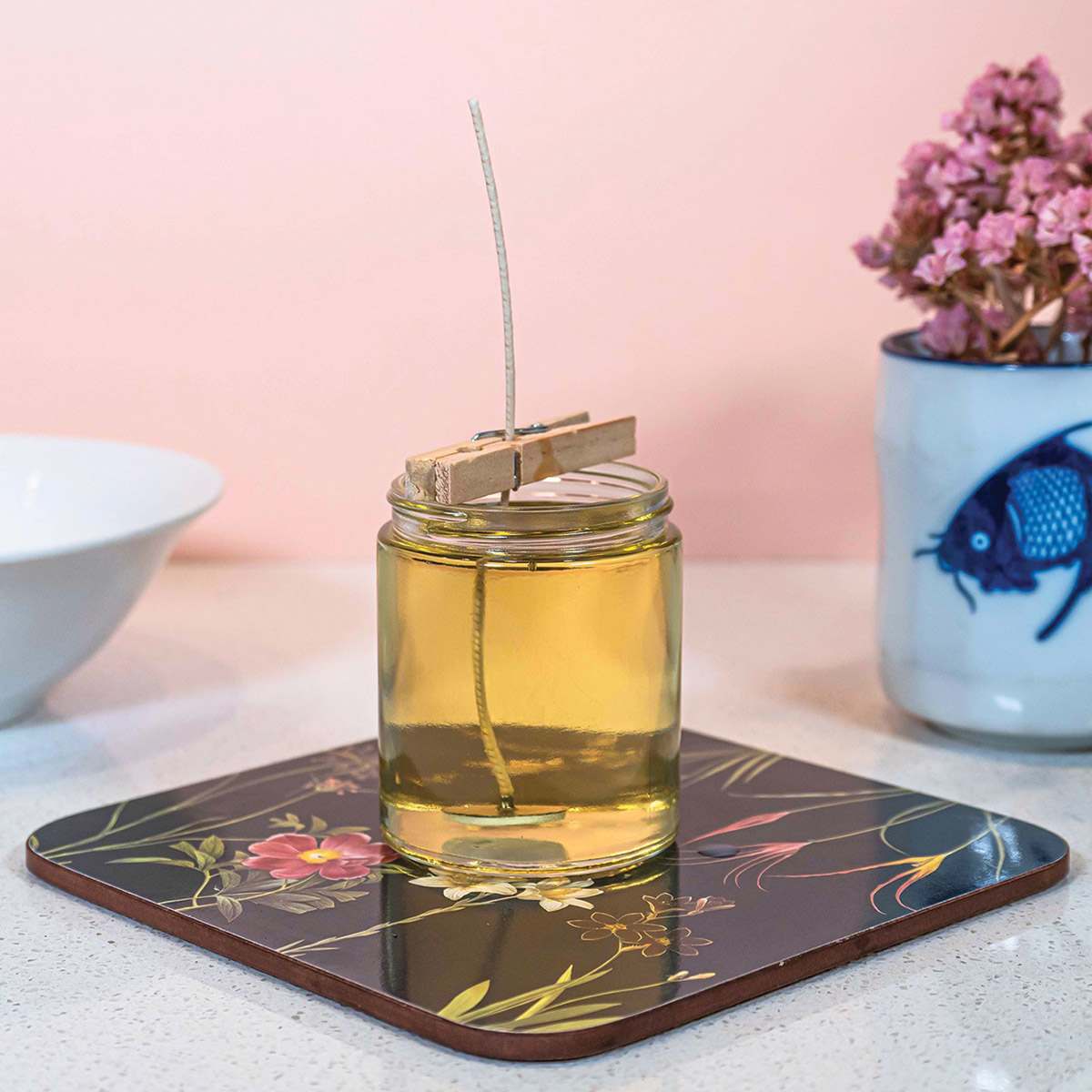 Baltic Club DIY Candle Making Kit (in-use)