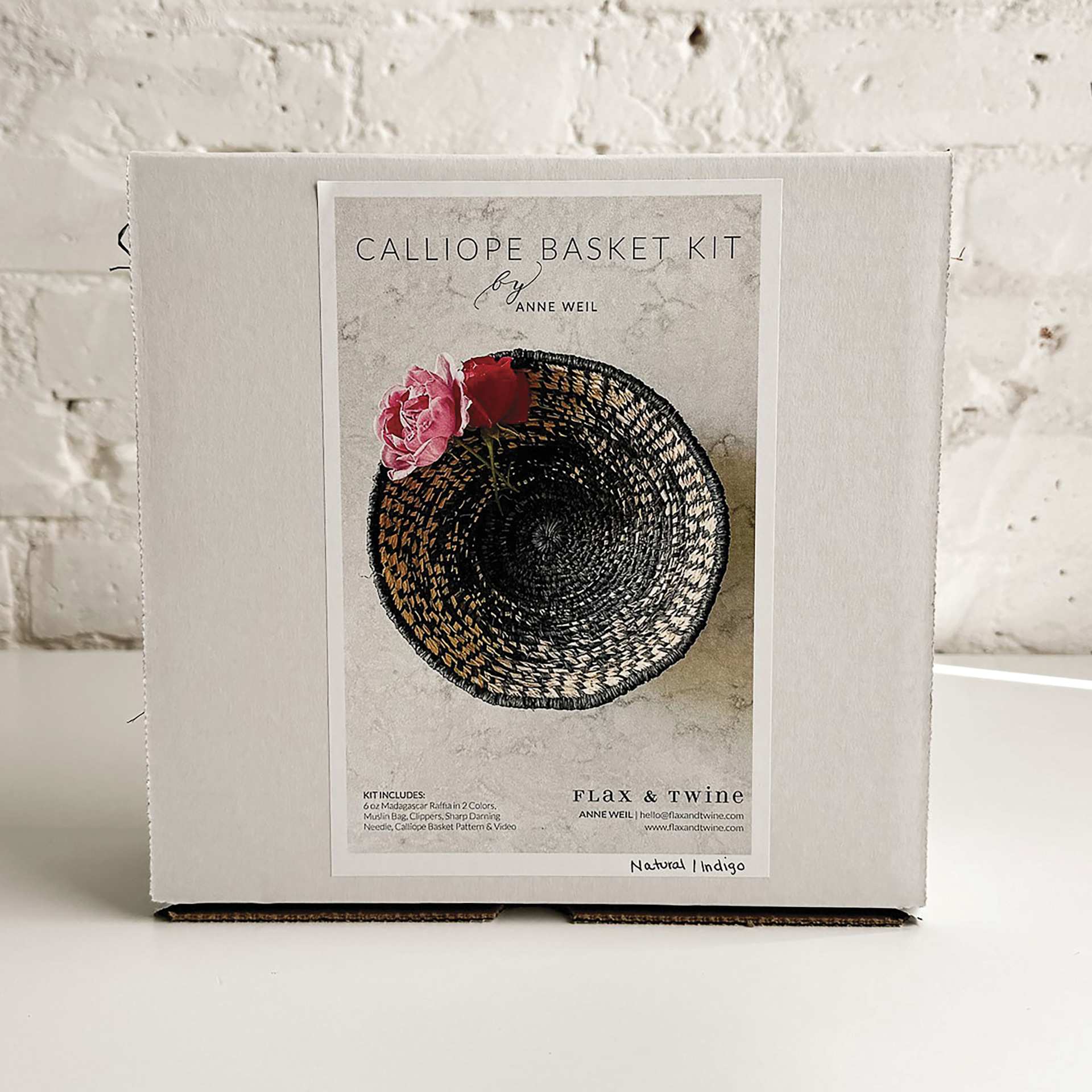 Calliope Basket Making Kit, packaging
